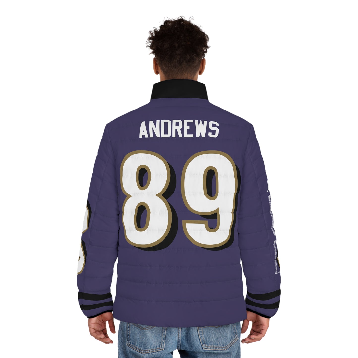 Baltimore Andrews 89 Game Day Men's Puffer Coat/ Jacket