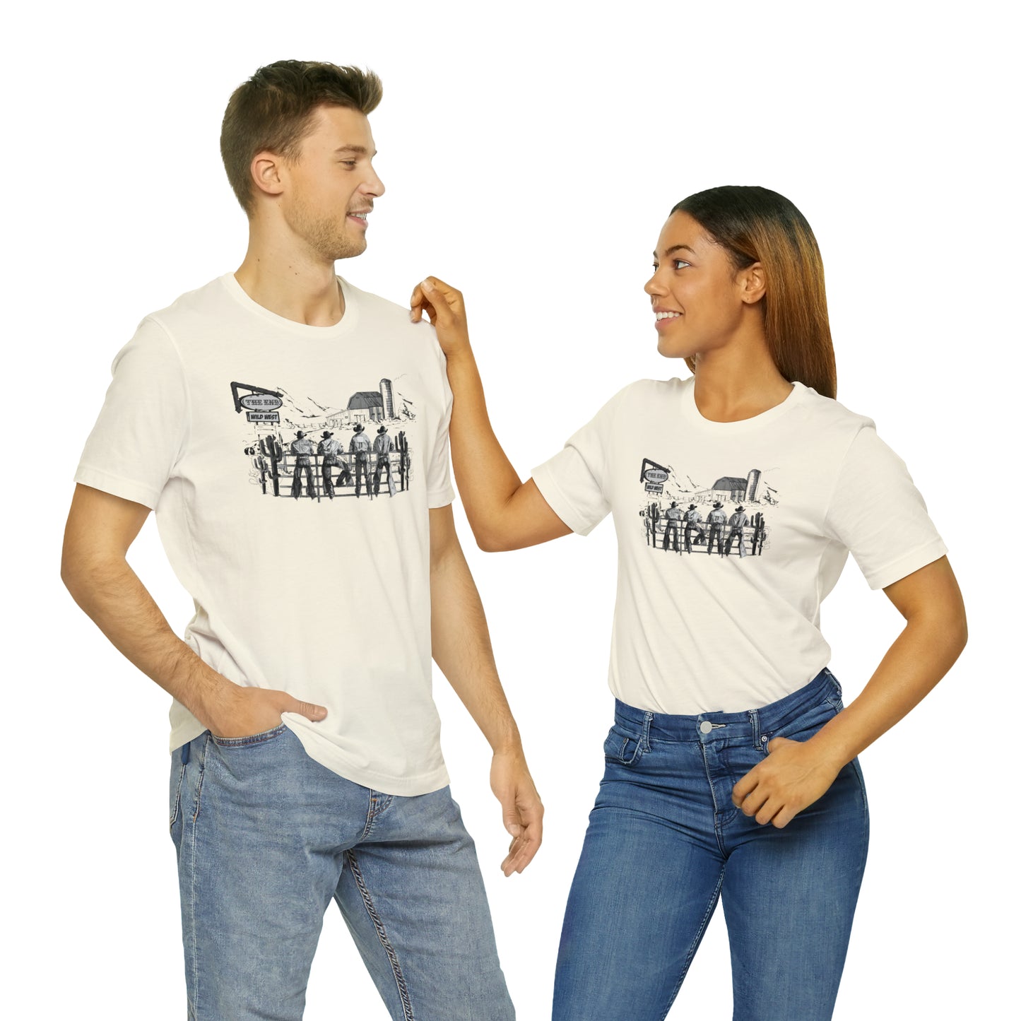 "Rodeo Cowboys" Unisex Jersey Short Sleeve Tee