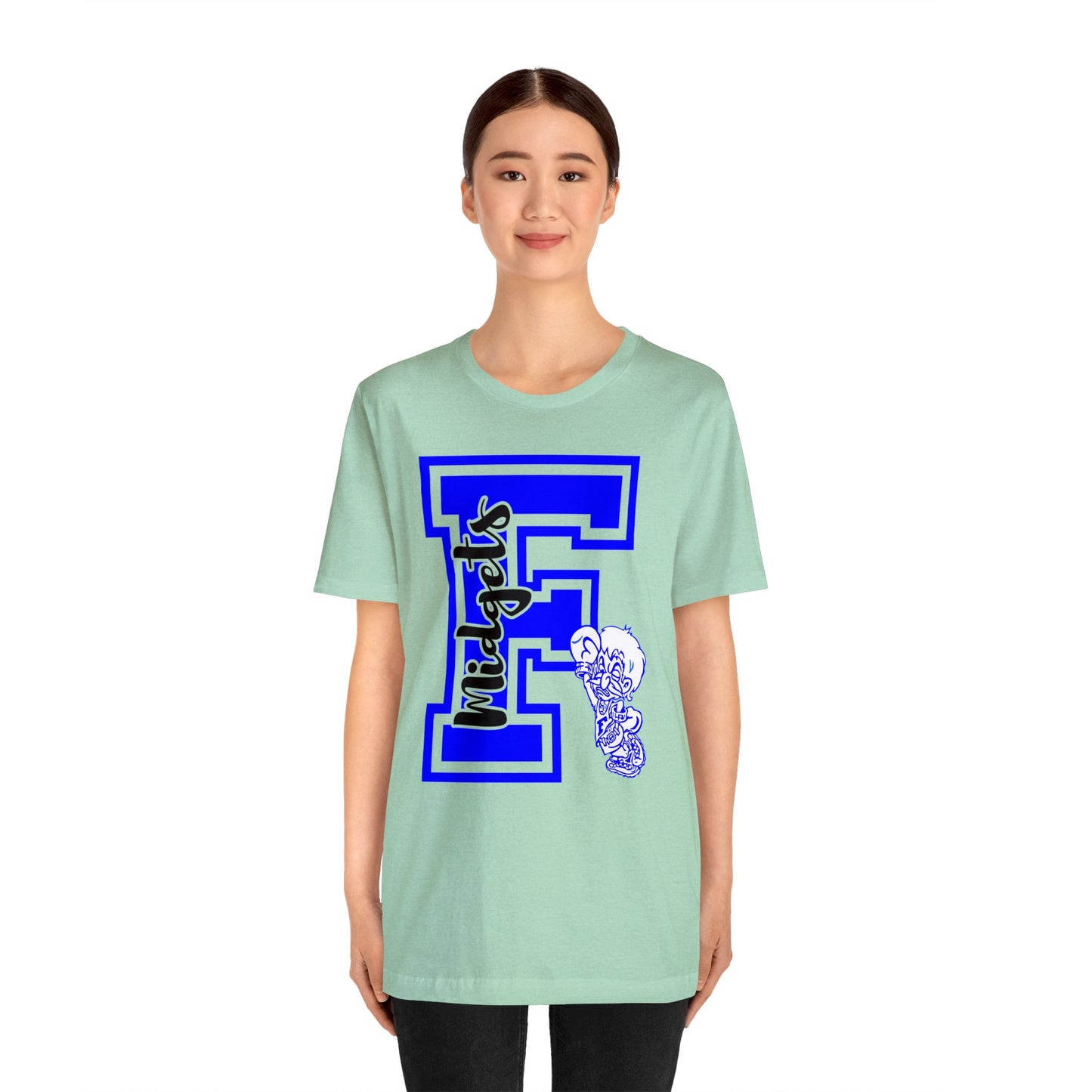 Give Me an F - Freeburg Midgets Logo Bella Jersey Short Sleeve Tee (Unisex)