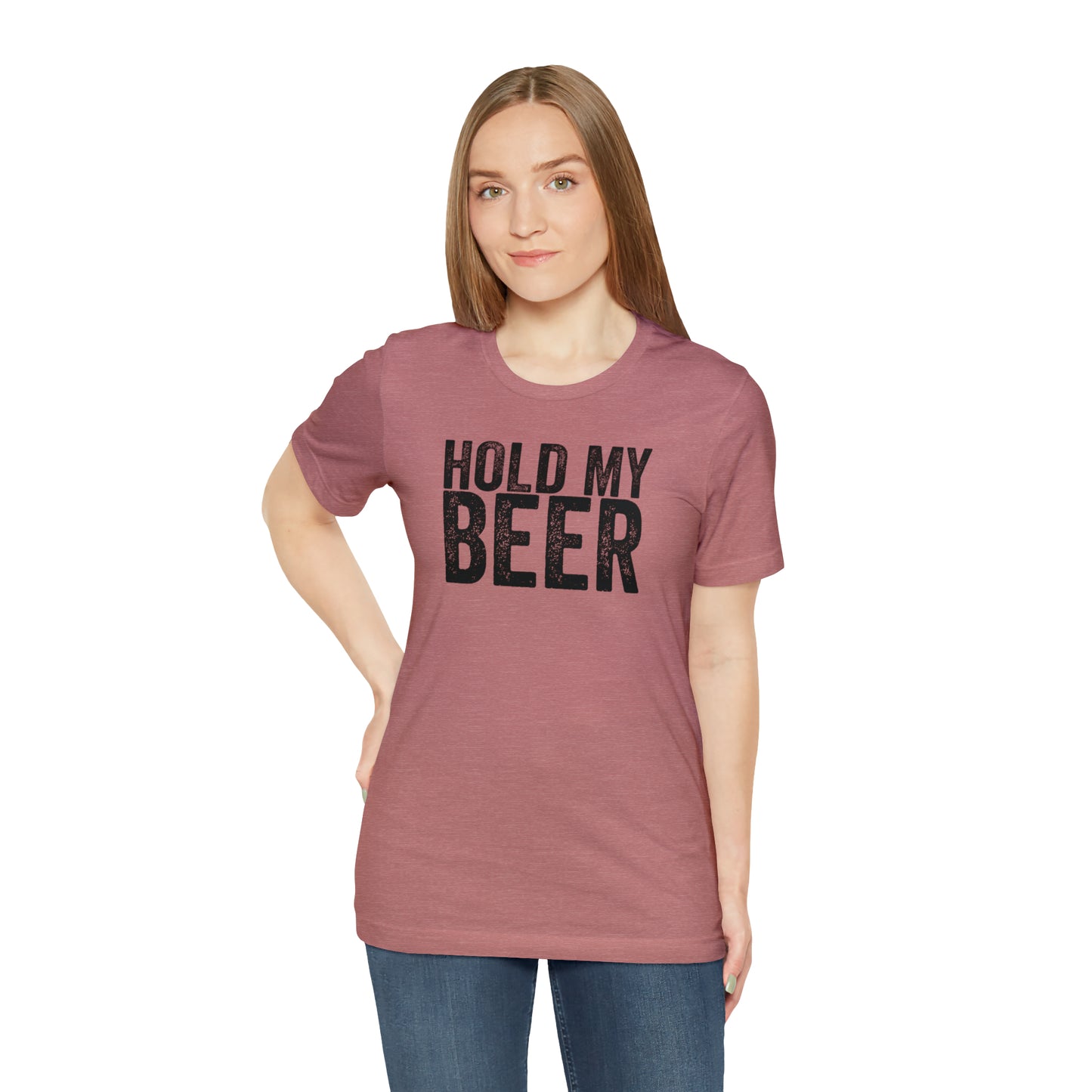 Hold My Beer Country Unisex Jersey Short Sleeve Tee