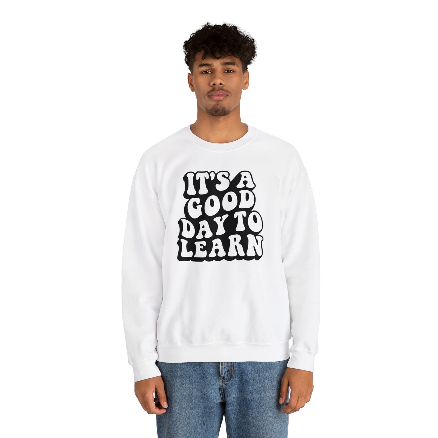 It's a Good Day to Learn Unisex Heavy Blend™ Crewneck Sweatshirt