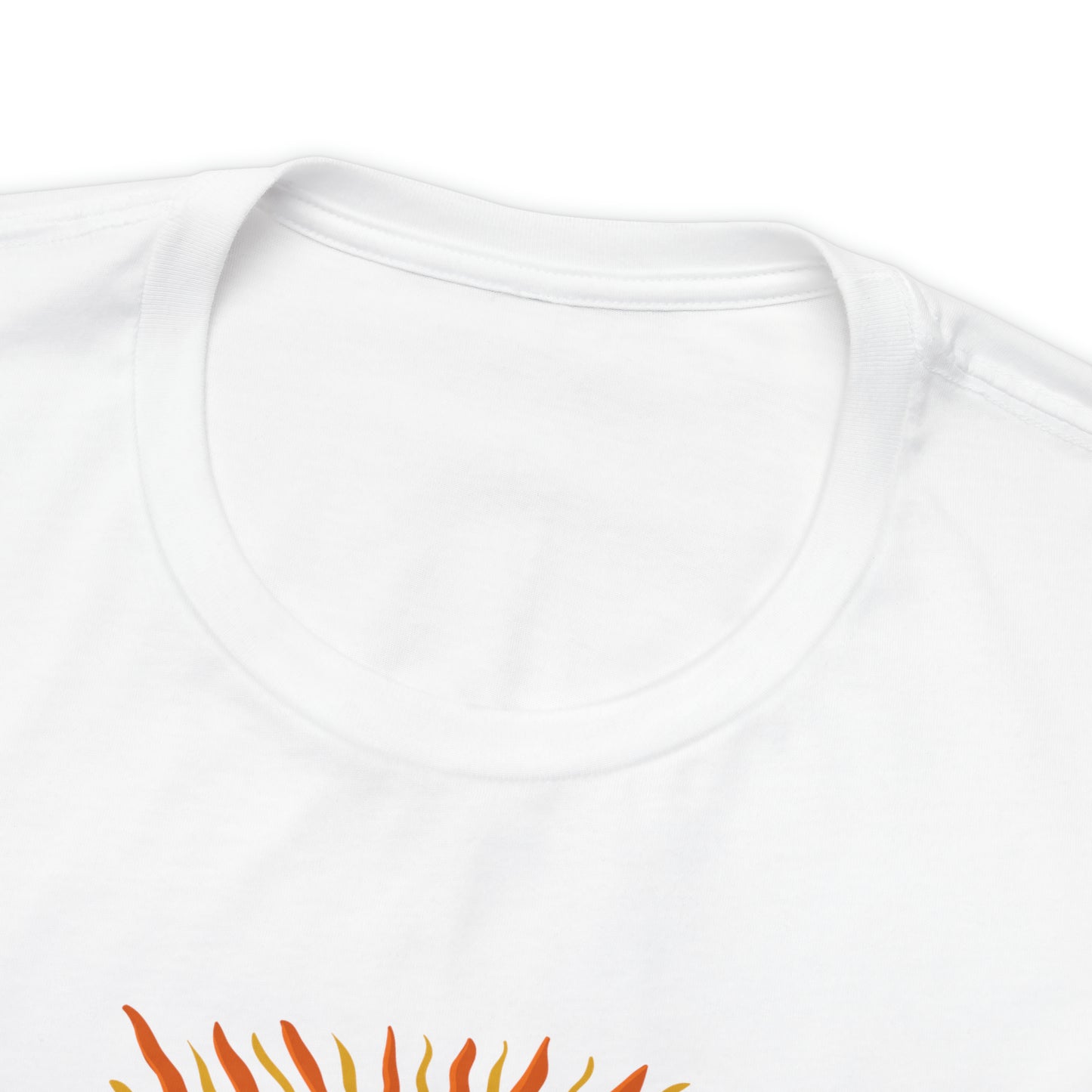 Vintage Mountain Scene with Bronco Unisex Jersey Short Sleeve Tee