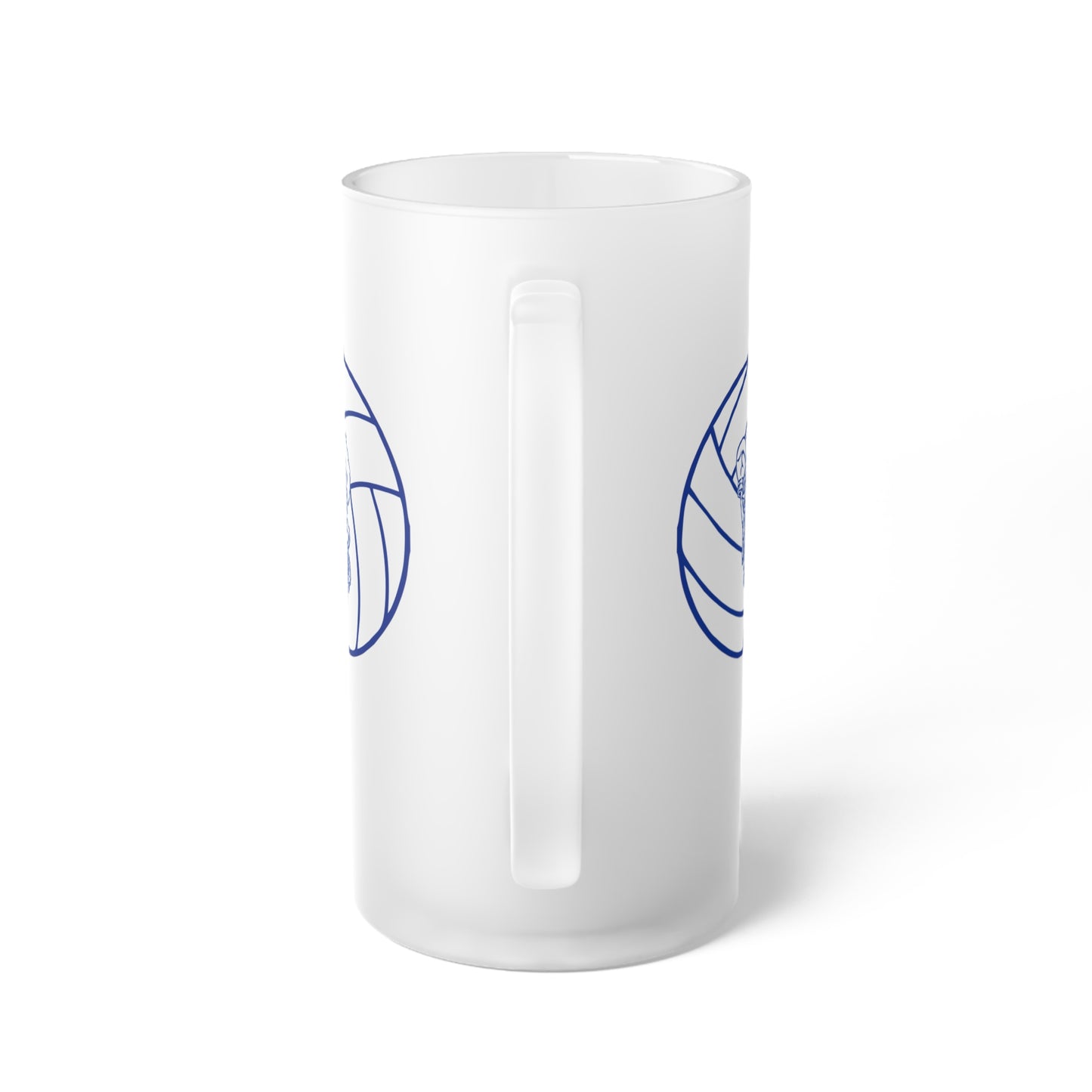 FCHS Freeburg Midgets Volleyball Frosted Glass Beer Mug