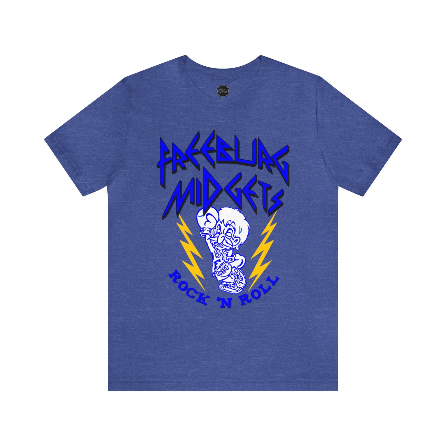 Freeburg Midgets Rock and Roll Bella Jersey Short Sleeve Tee (Unisex)