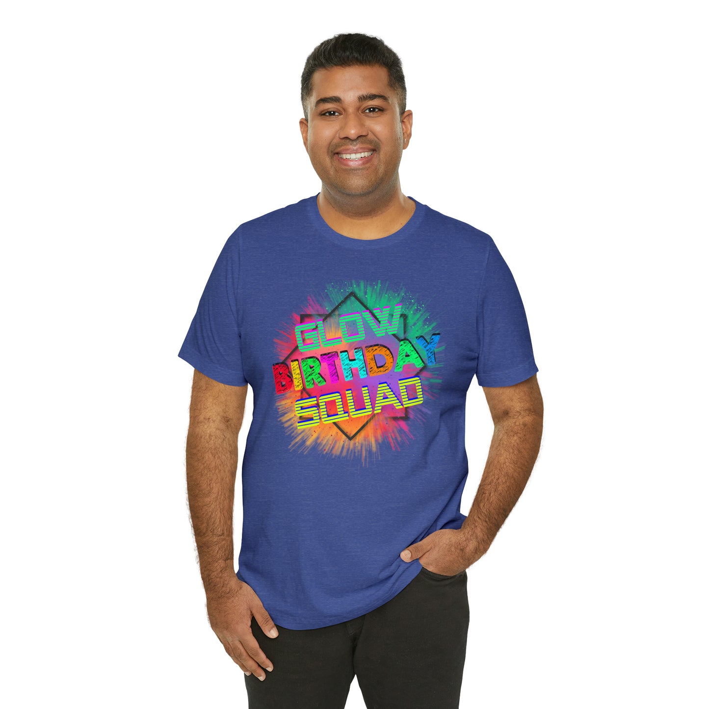 Glow Birthday Squad T-Shirt