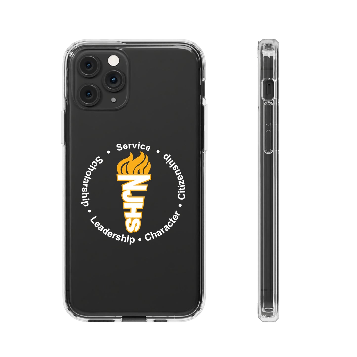 NJHS National Junior Honor Society Clear Phone Cases