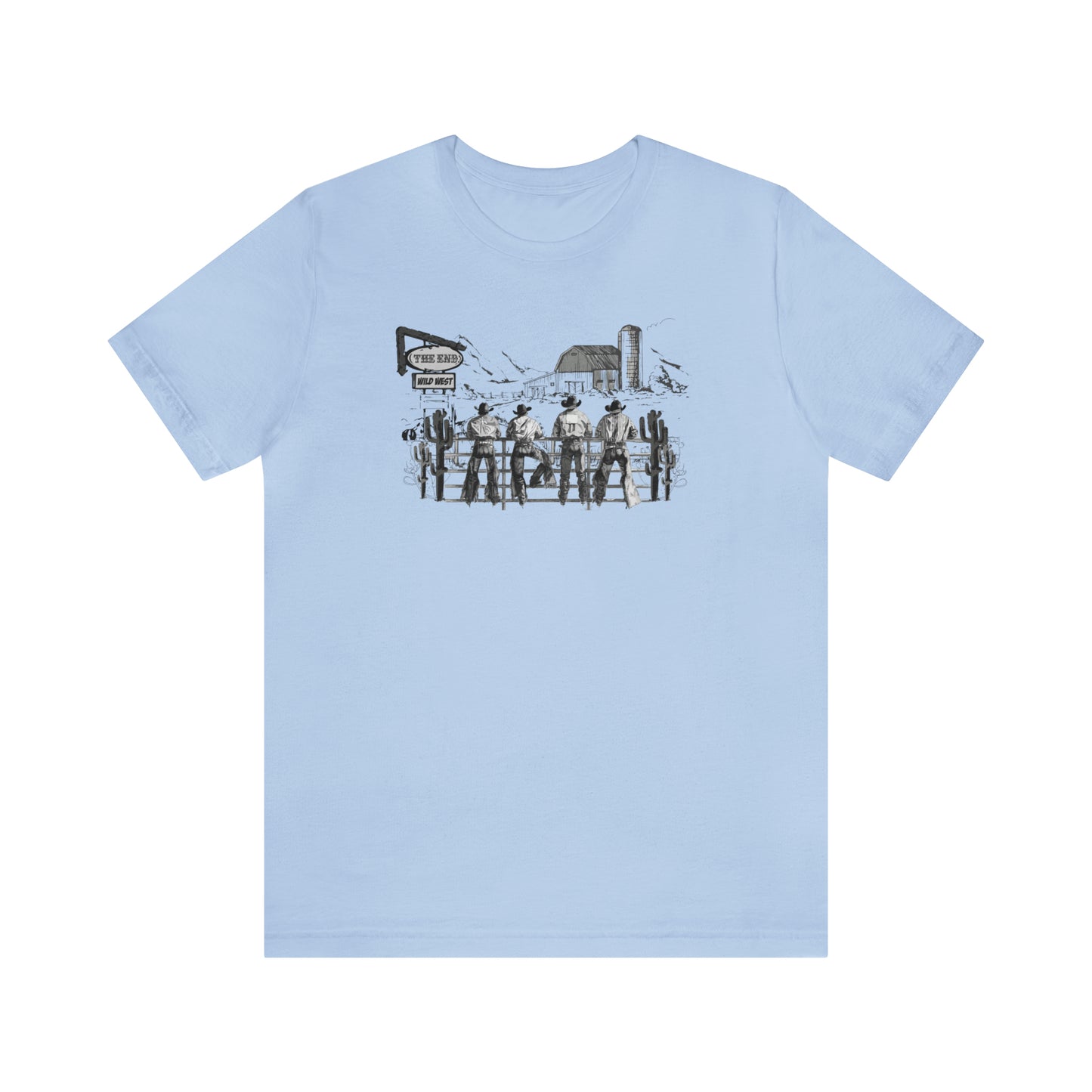 "Rodeo Cowboys" Unisex Jersey Short Sleeve Tee