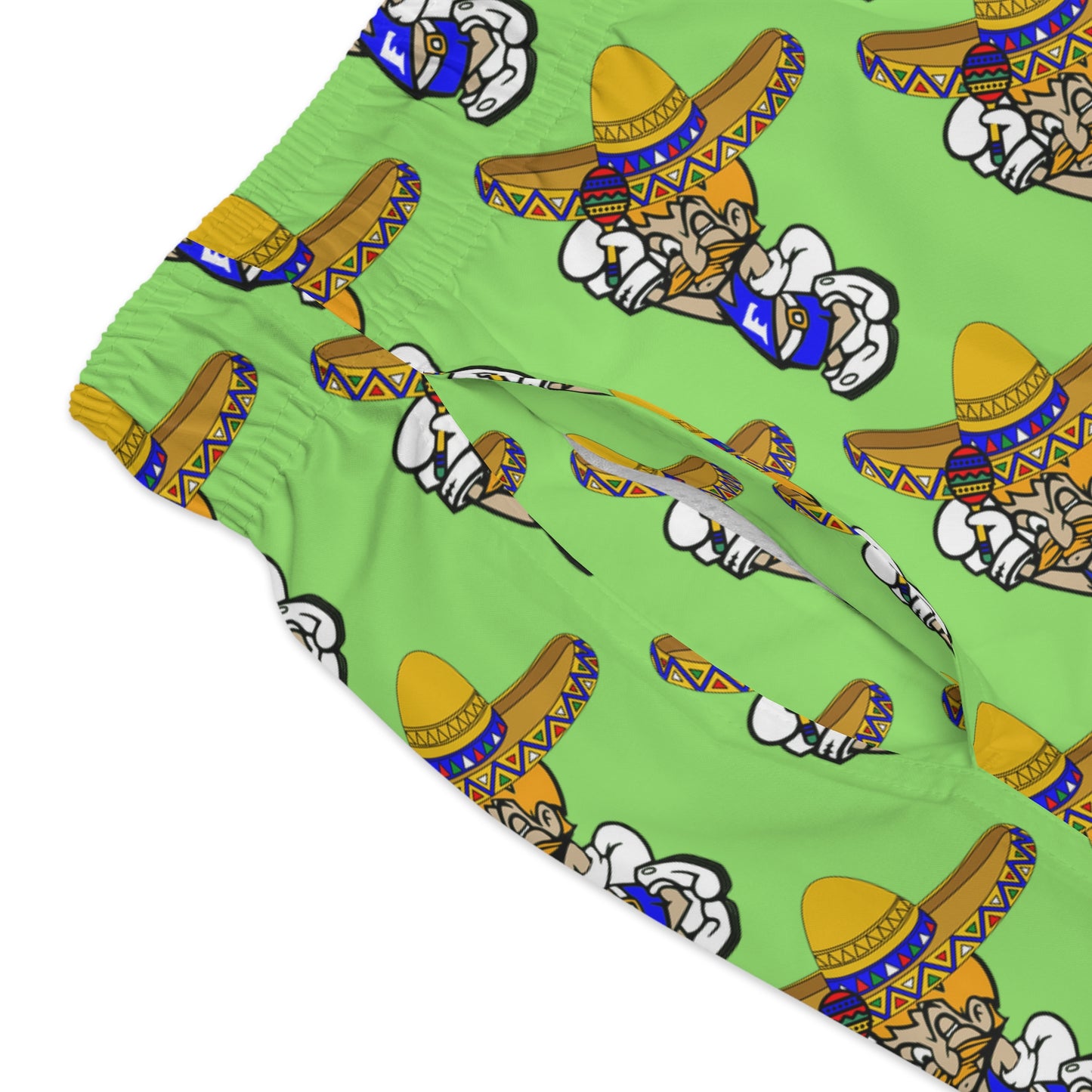 Sombrero Midget Swim Trunks - Lime Green