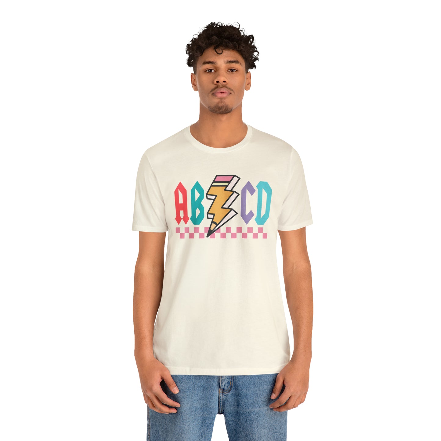 Vintage ABCD Teacher T-Shirt