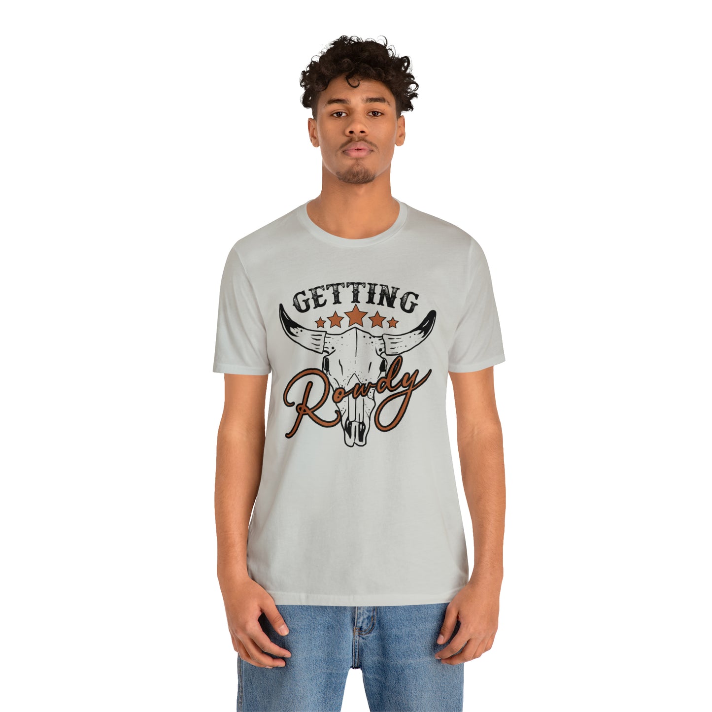 Vintage Getting Rowdy Party/ Bridesmaid/ Groomsman T-Shirt - Black Ink