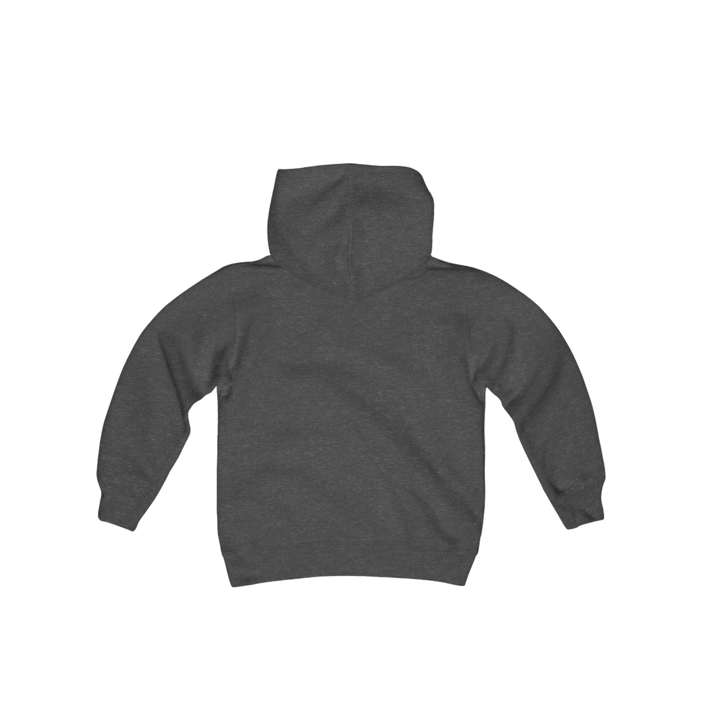 YOUTH - Freeburg Middle School NJHS Torch Red and Black Design Youth Heavy Blend Hooded Sweatshirt
