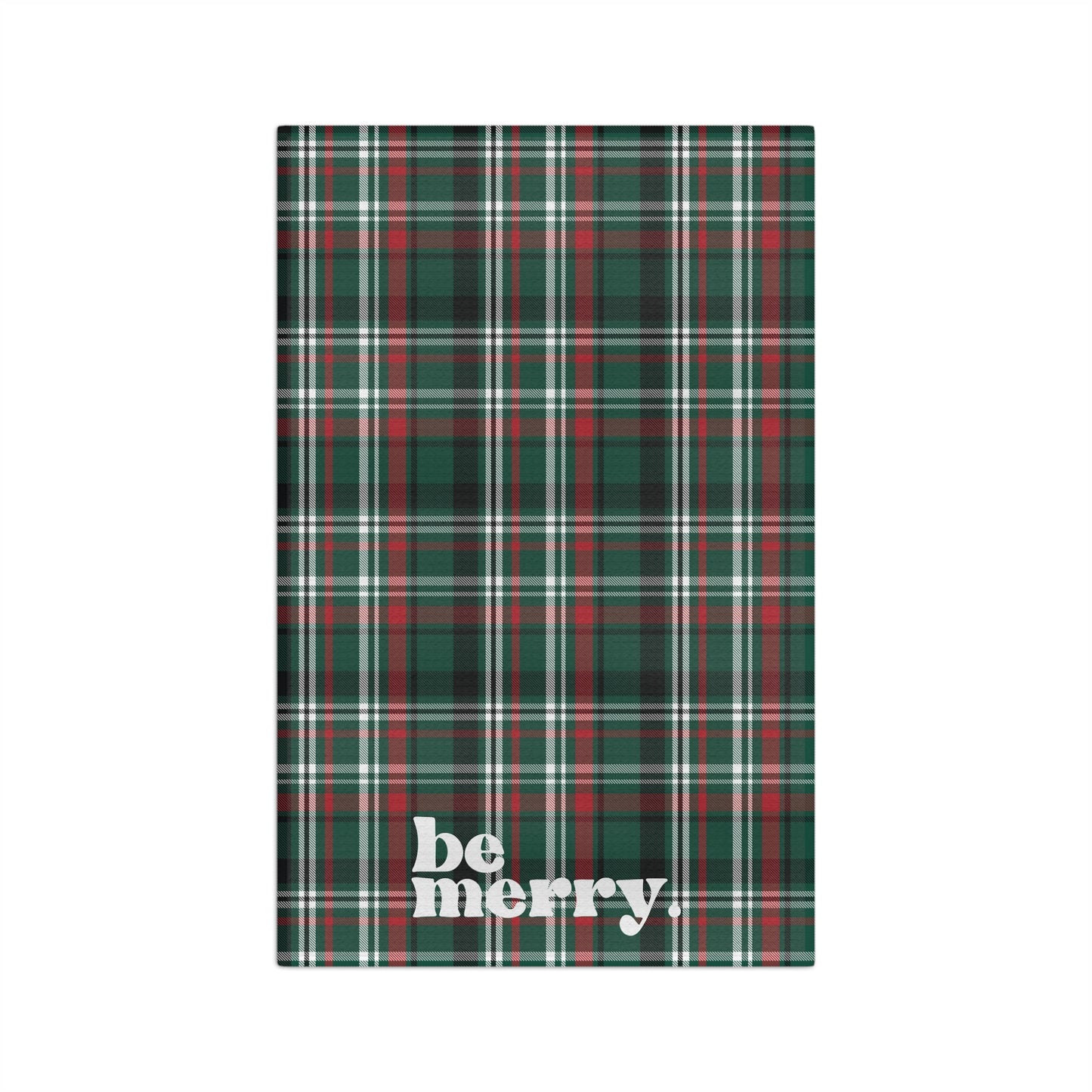 be merry Christmas/ Holiday Soft Tea Towel