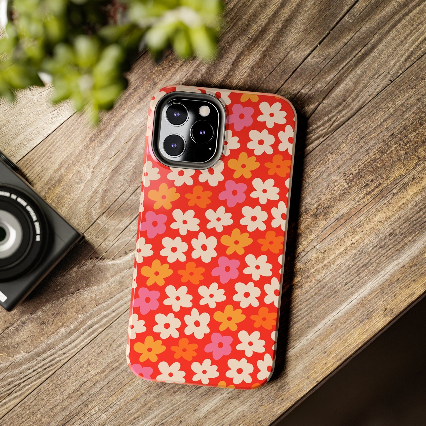 Flower Retro Tough Phone Cases