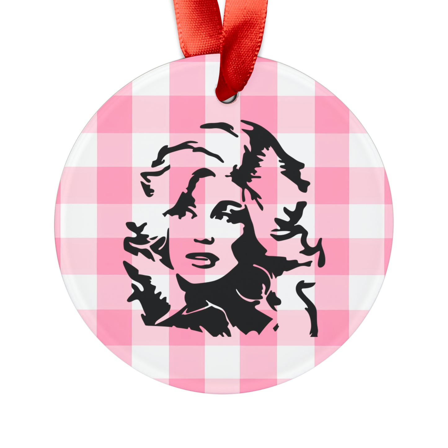 Dolly Pour Yourself a Cup of Ambition Ornament with Ribbon