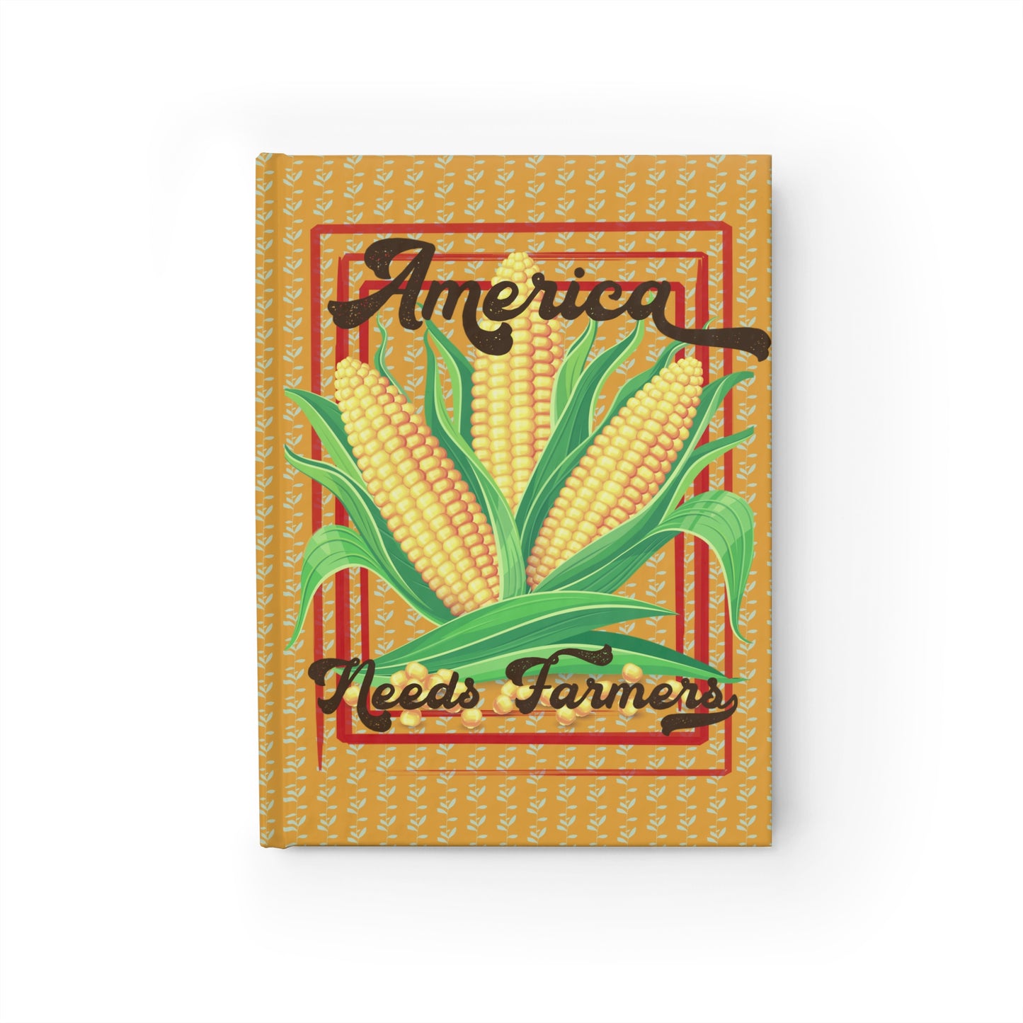 America Needs Farmers Agriculture Field Corn Journal - Blank