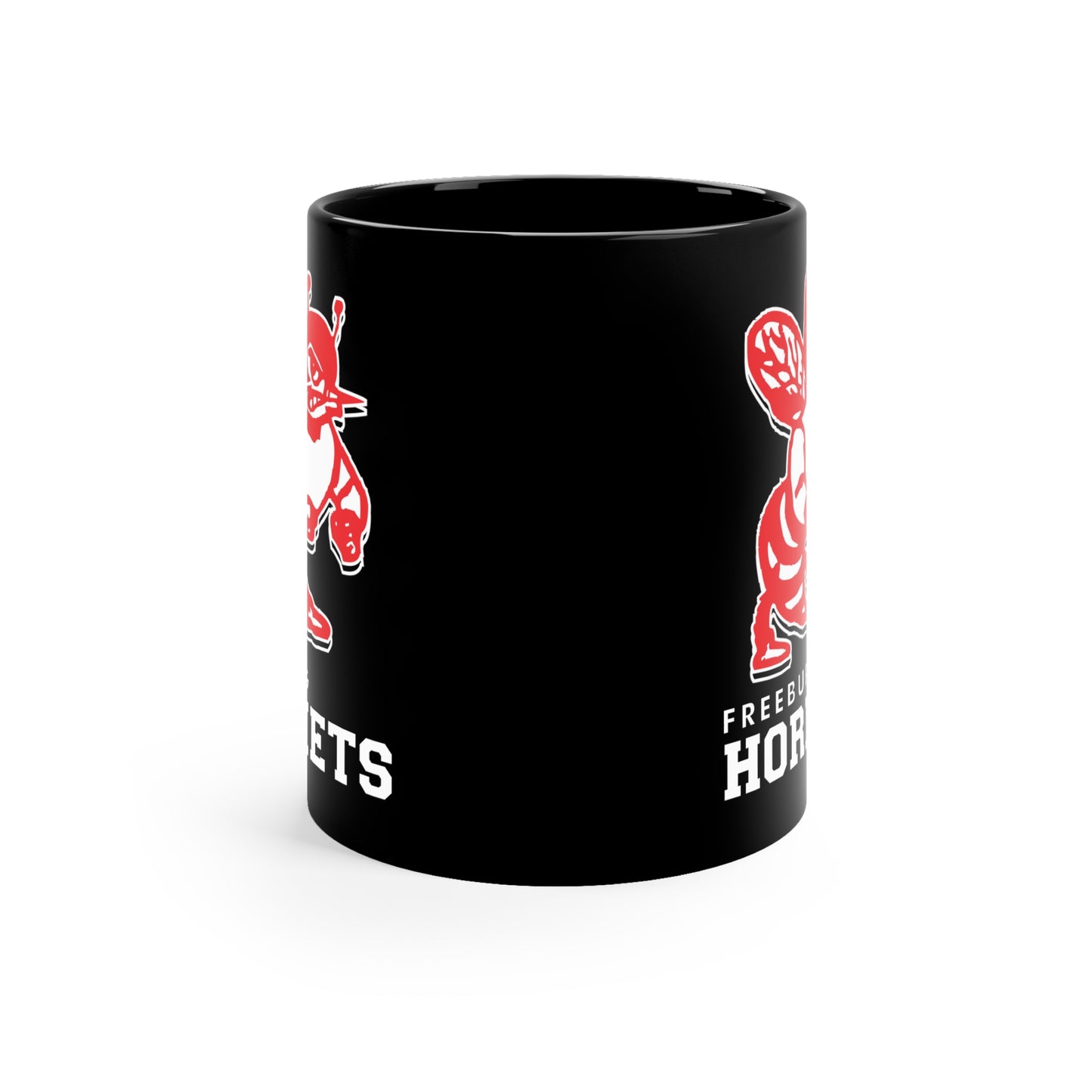 Freeburg Hornets 11oz Black Mug