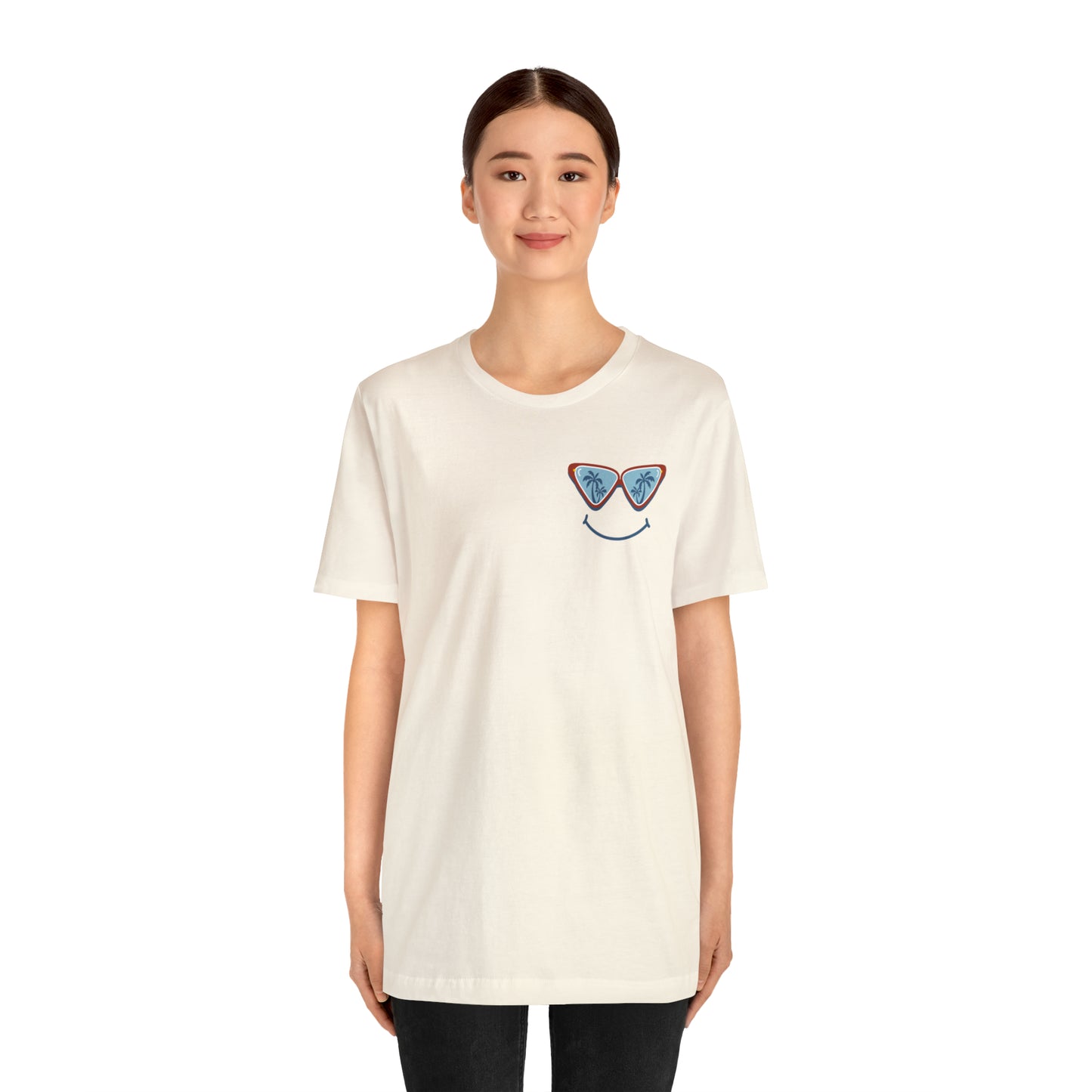 "Teacher on Summer Break Era" (Front and Back Design) Unisex Jersey Short Sleeve Tee