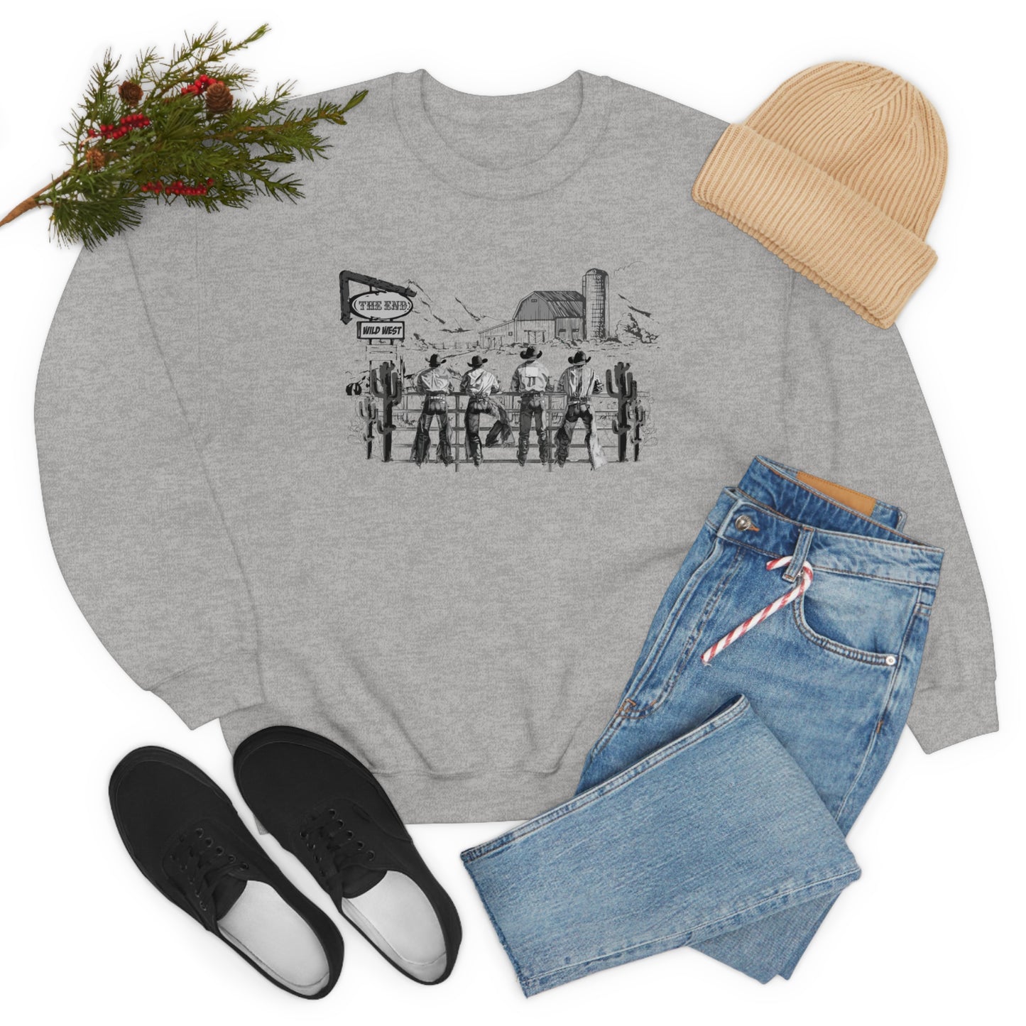 "Rodeo Cowboys" - Unisex Heavy Blend™ Crewneck Sweatshirt