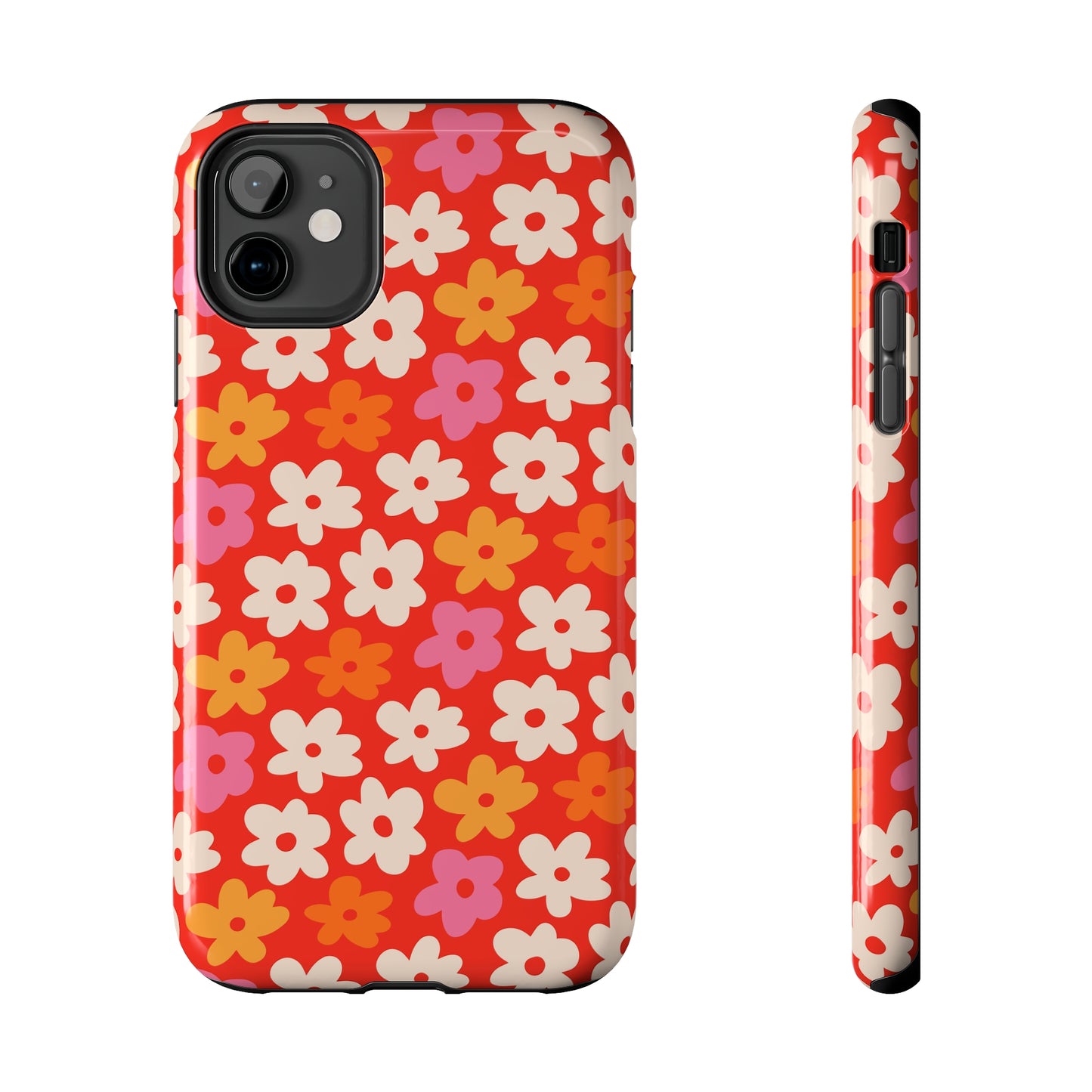 Flower Retro Tough Phone Cases