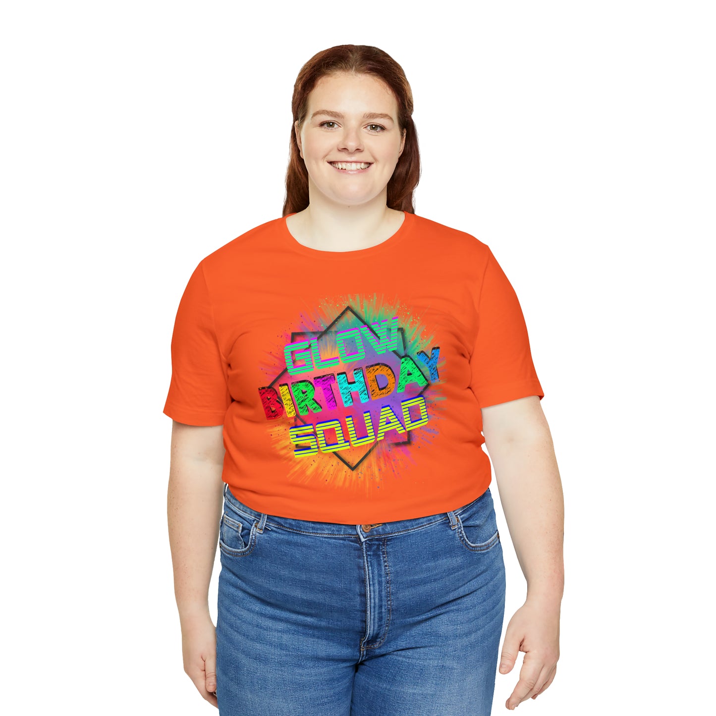 Glow Birthday Squad T-Shirt