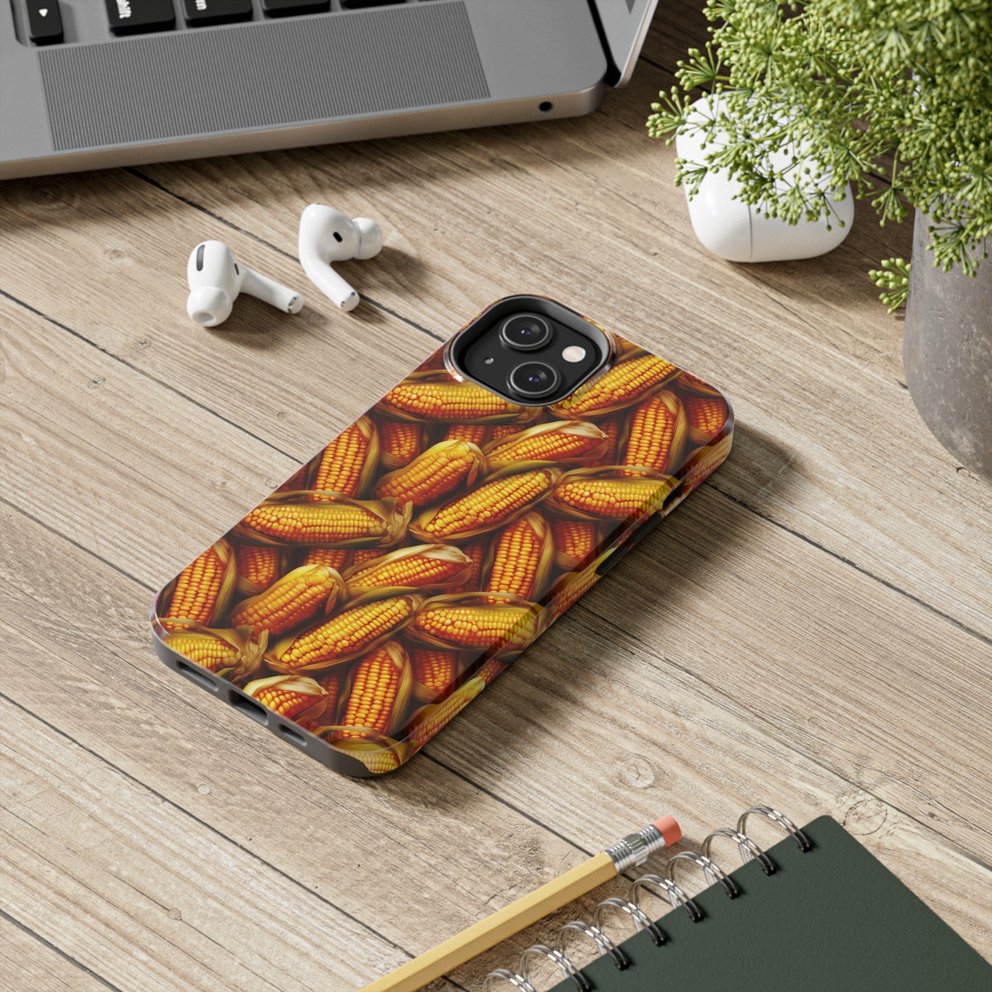 Grain/ Field Corn Pattern Farmer Tough Phone Cases
