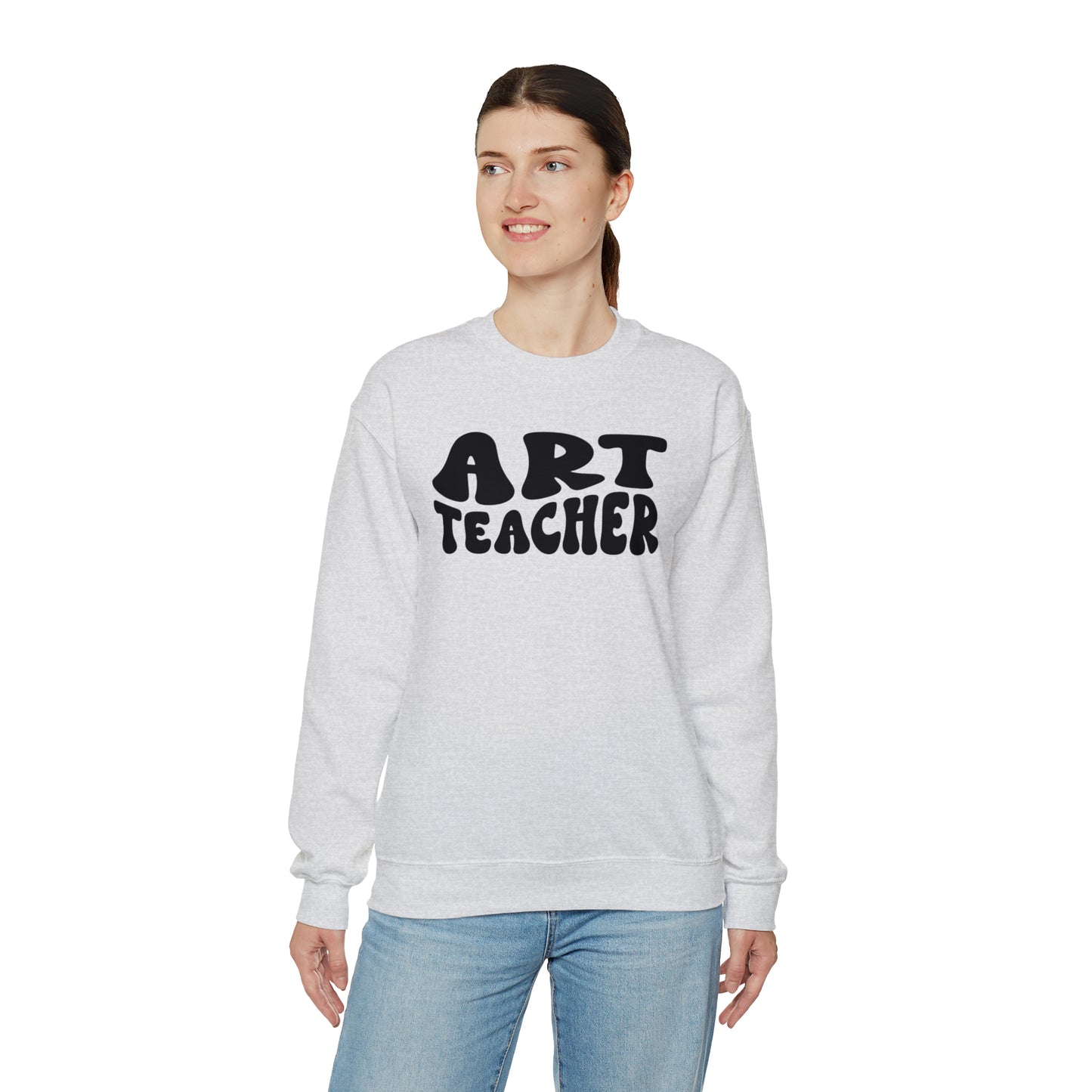 Art Teacher Heavyweight Crewneck Sweatshirt