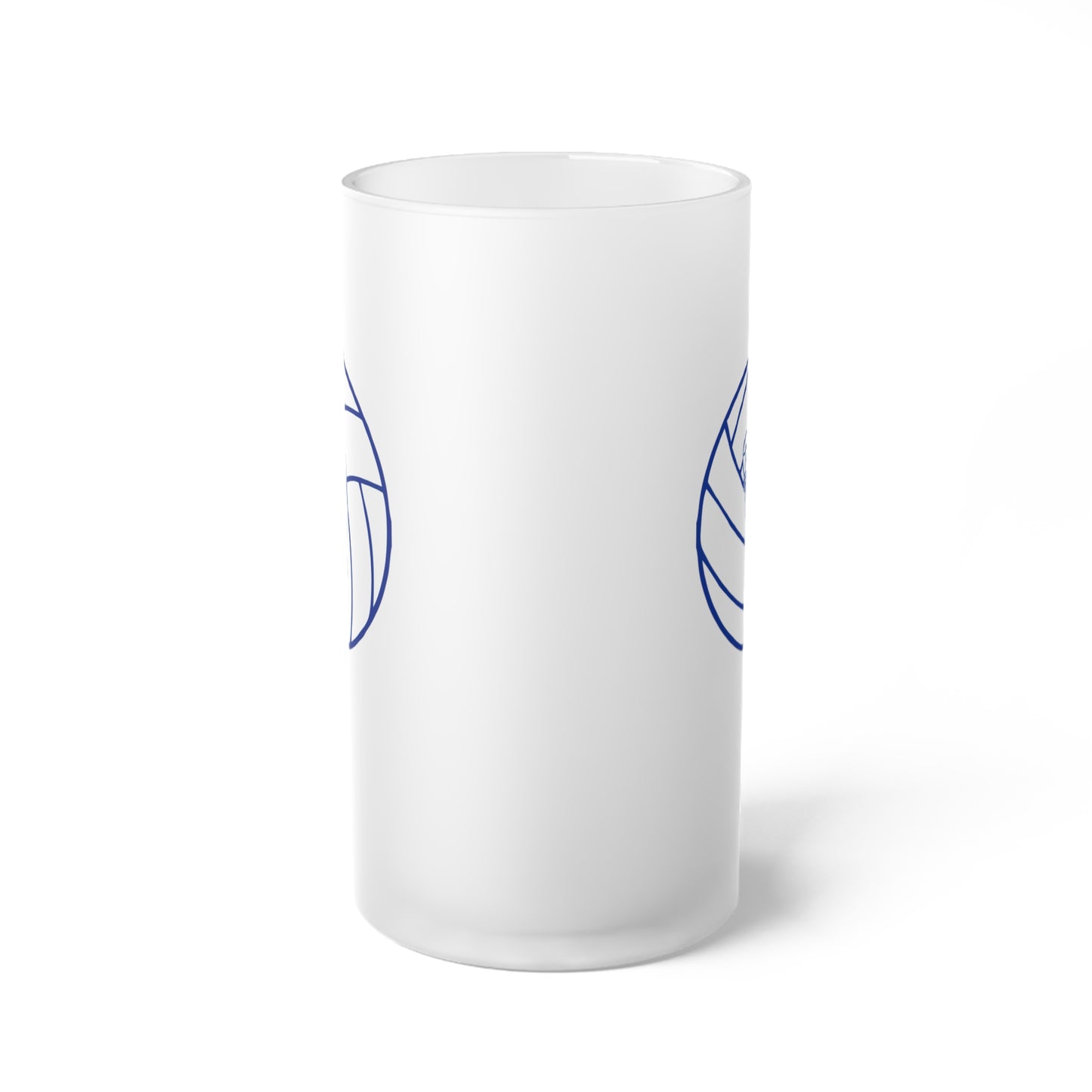 FCHS Freeburg Midgets Volleyball Frosted Glass Beer Mug