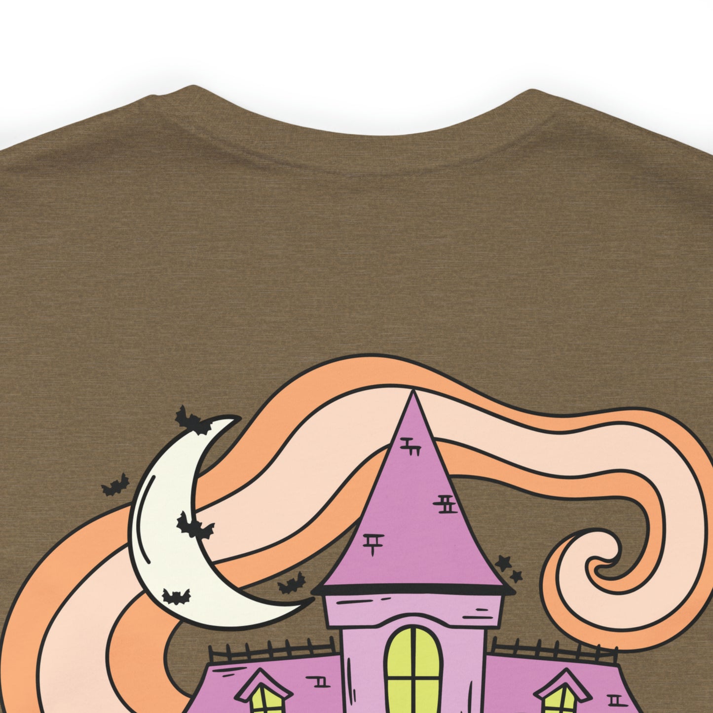 Haunted House Rules (Front and Back Design) Halloween T-Shirt