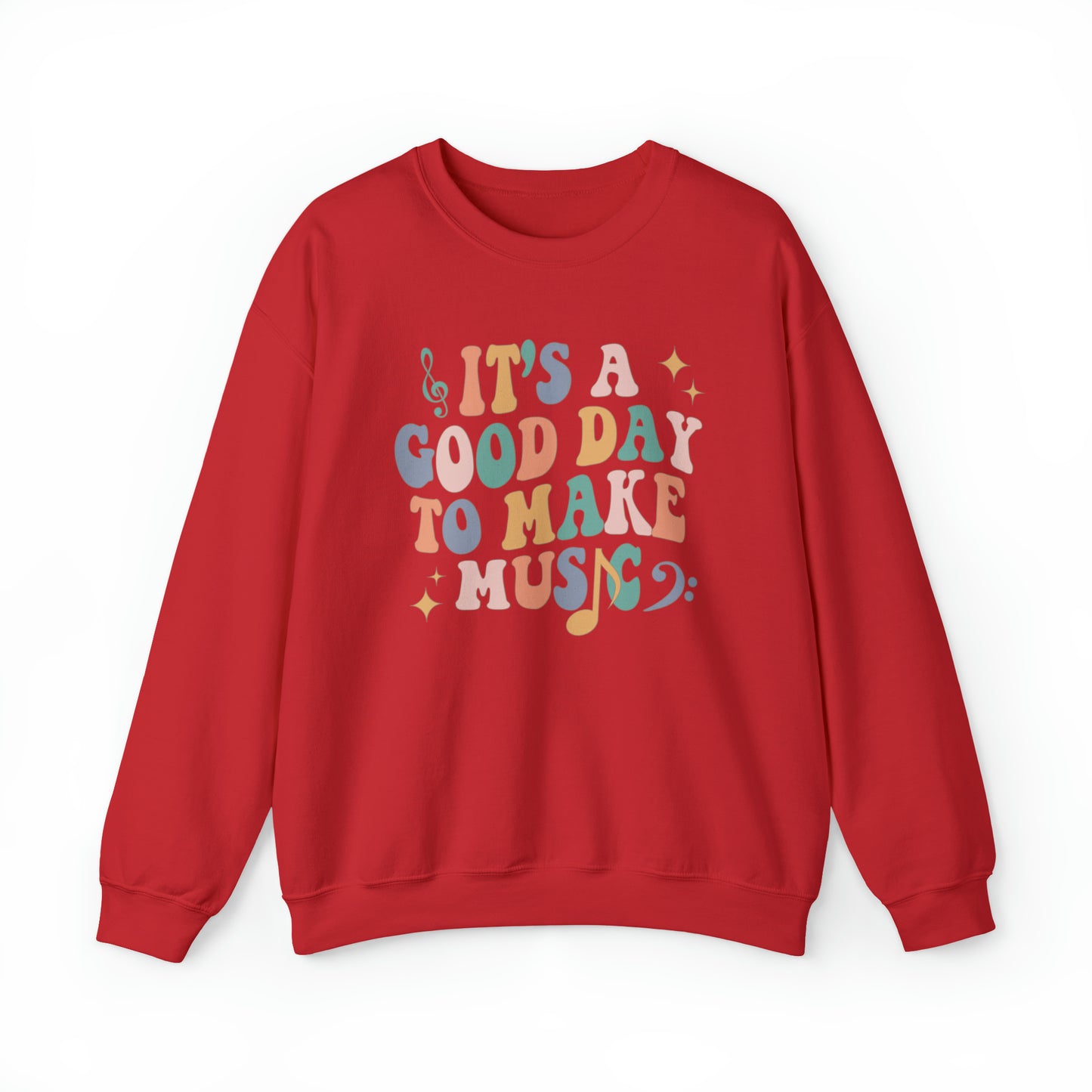 It's a Good Day to Make Music Heavyweight Crewneck Sweatshirt