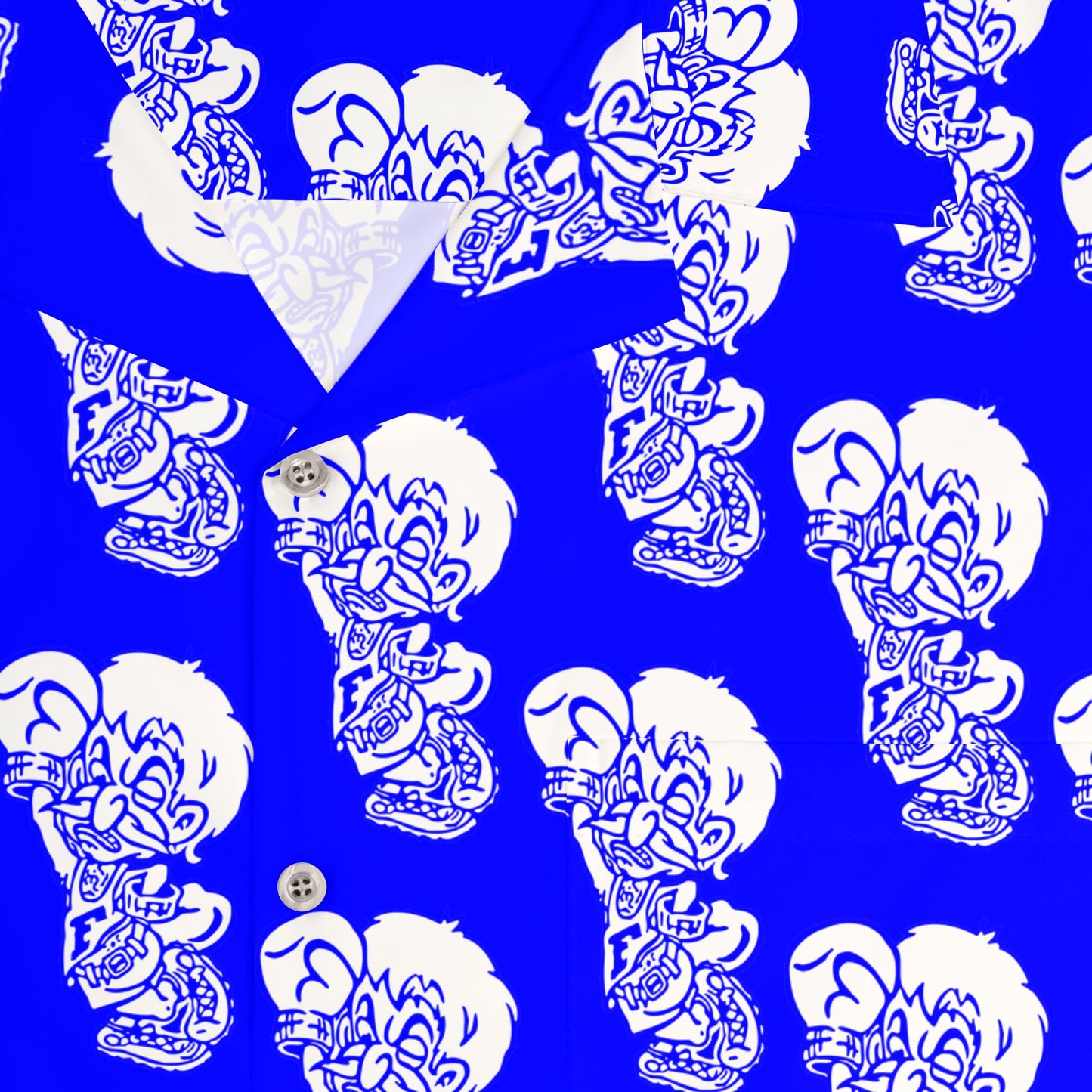 Freeburg Midget Men's Hawaiian Shirt - Blue