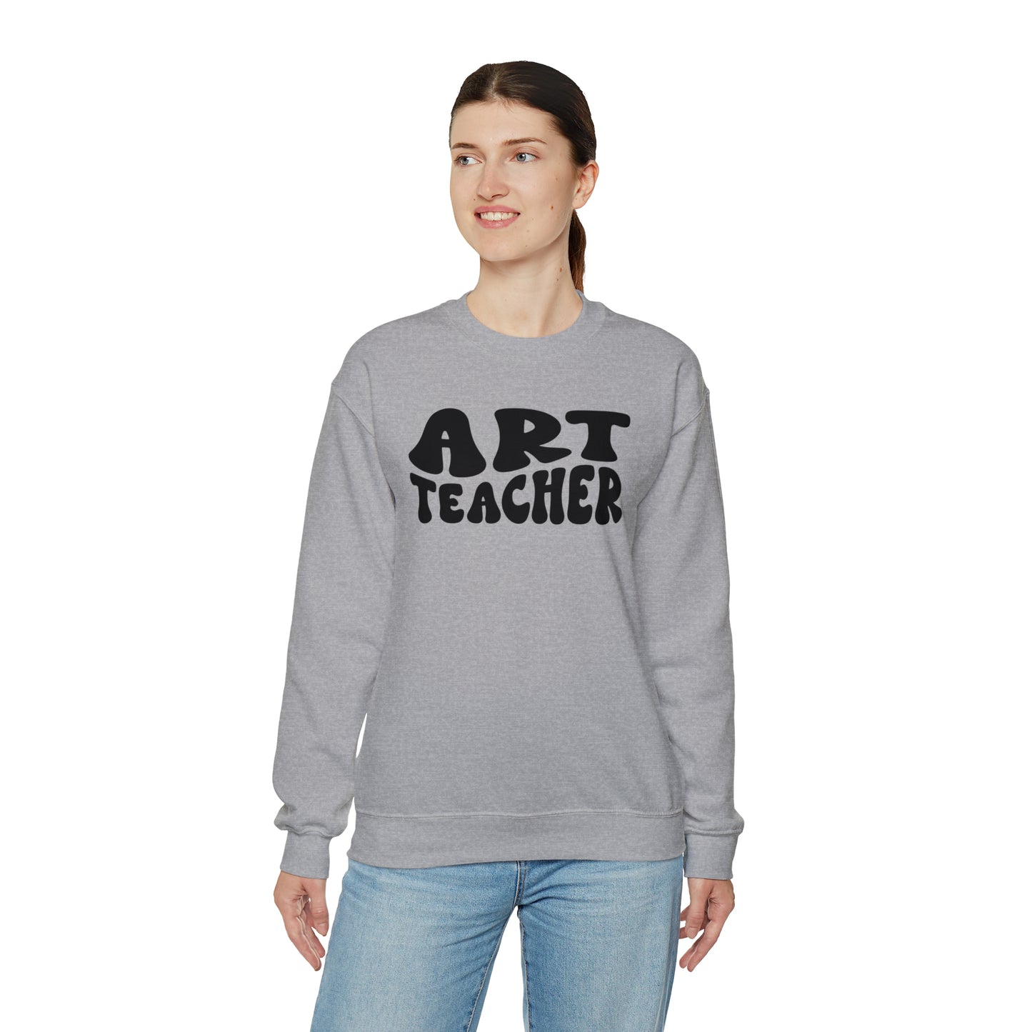 Art Teacher Heavyweight Crewneck Sweatshirt