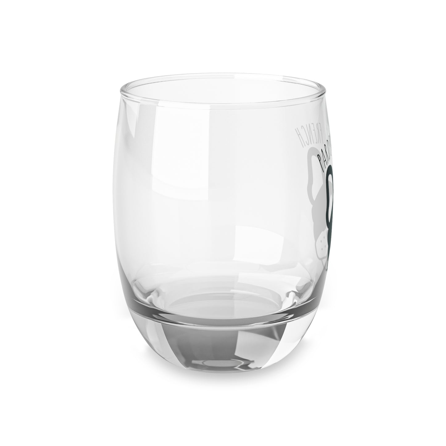 Pardon My French Whiskey Glass