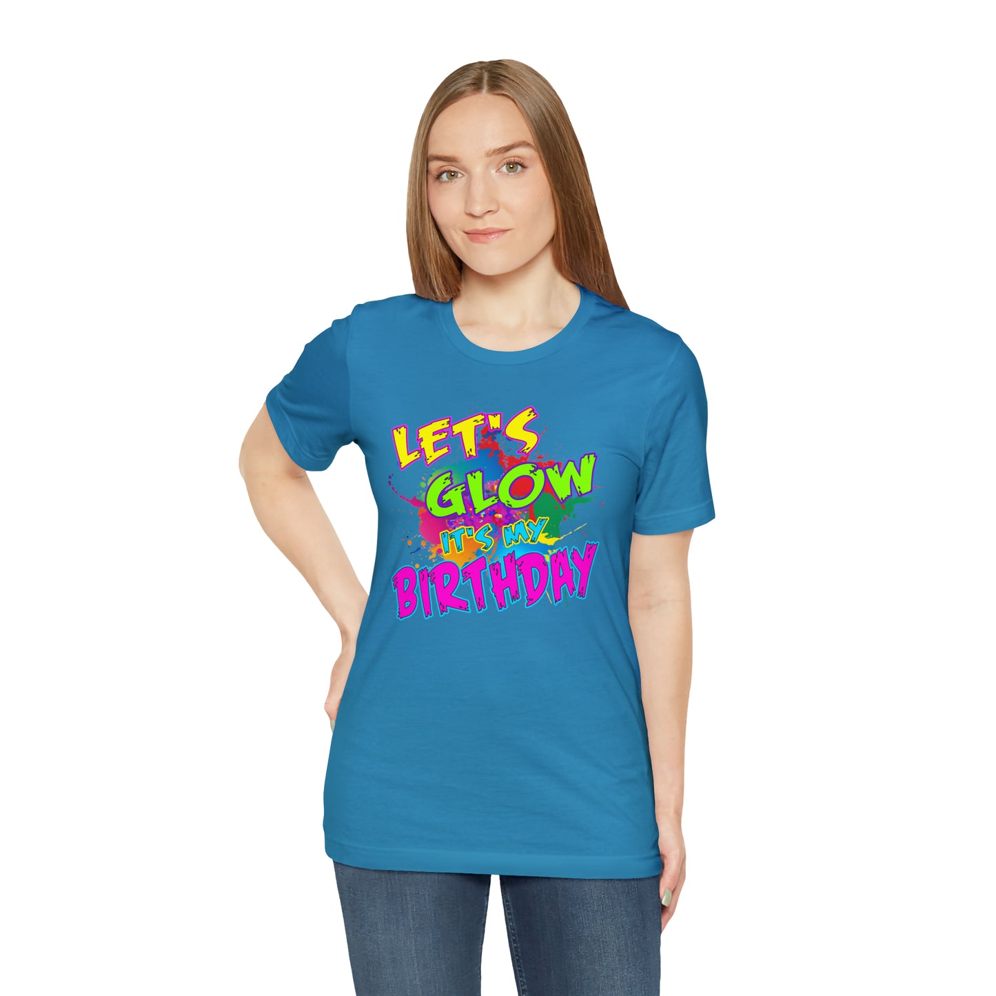 Let's Glow It's My Birthday T-Shirt