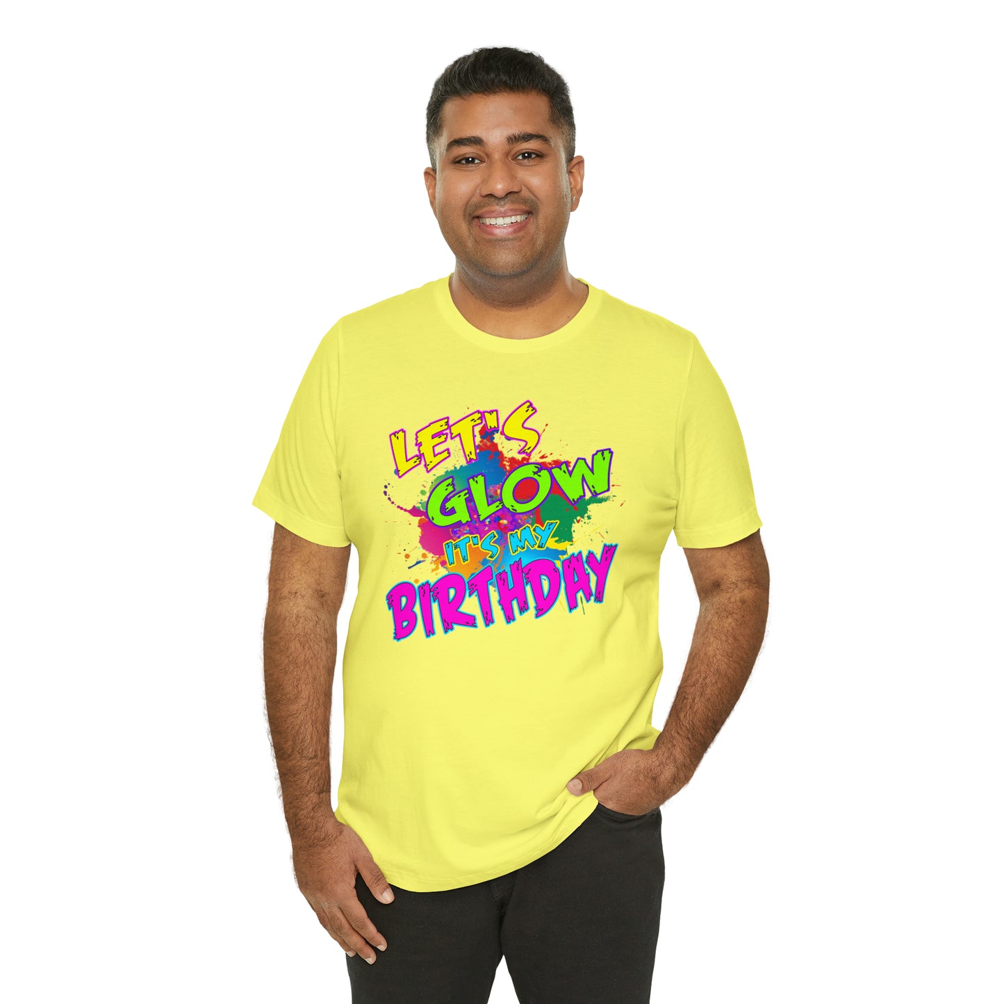 Let's Glow It's My Birthday T-Shirt