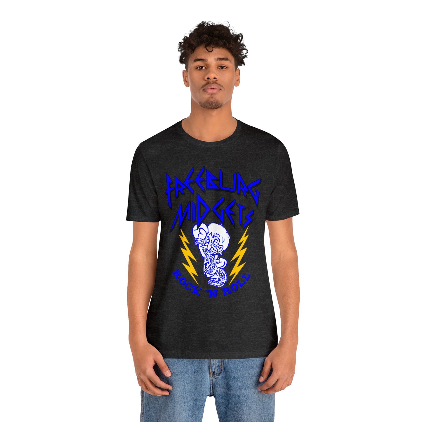 Freeburg Midgets Rock and Roll Bella Jersey Short Sleeve Tee (Unisex)