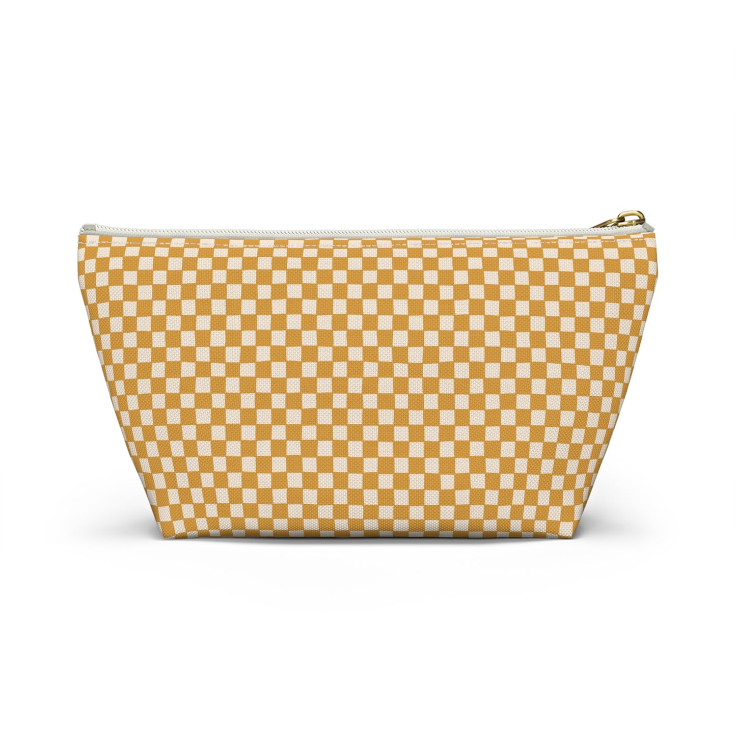 Dolly Portrait Checkerboard Accessory Pouch w T-bottom