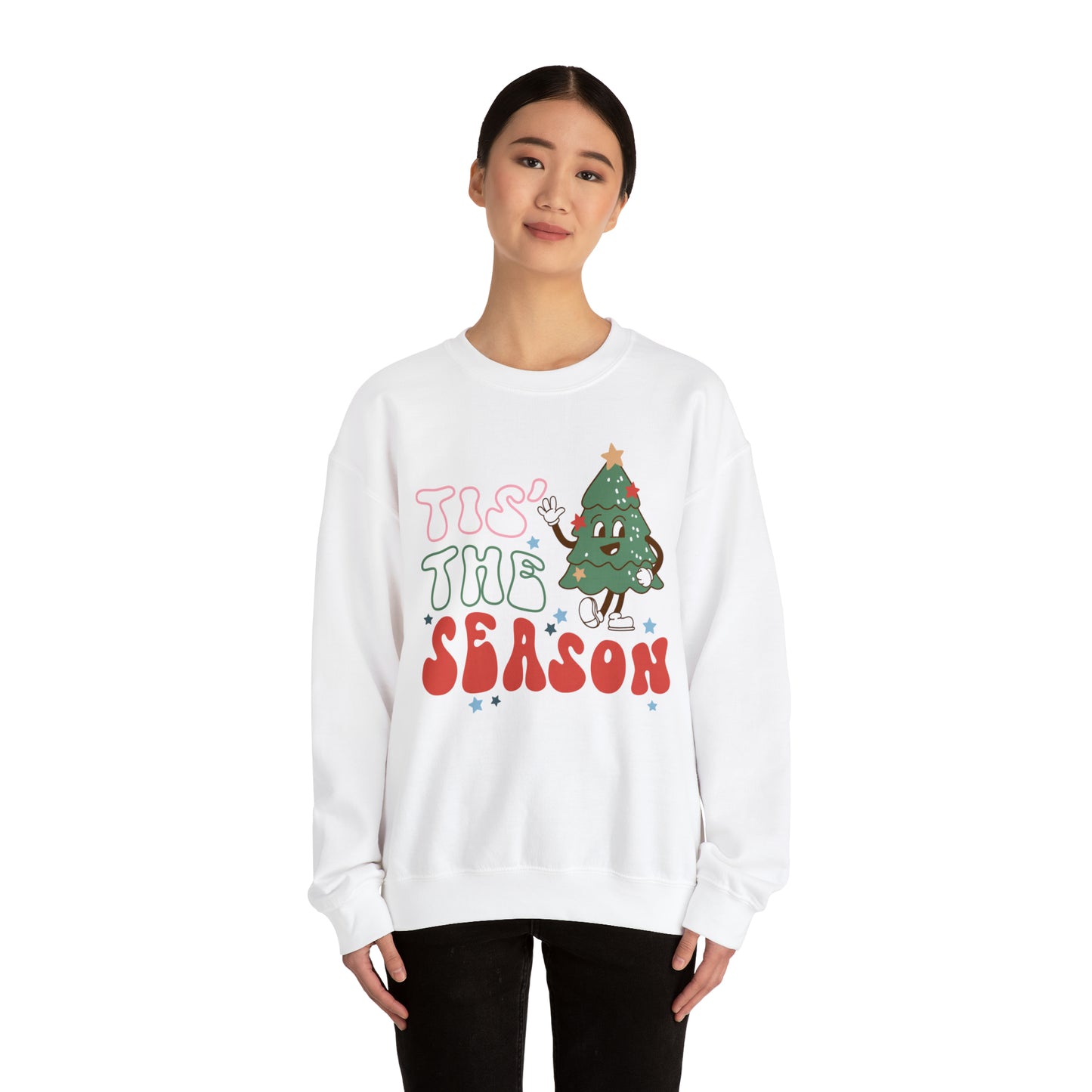 Tis the Season Christmas Unisex Heavy Blend™ Crewneck Sweatshirt