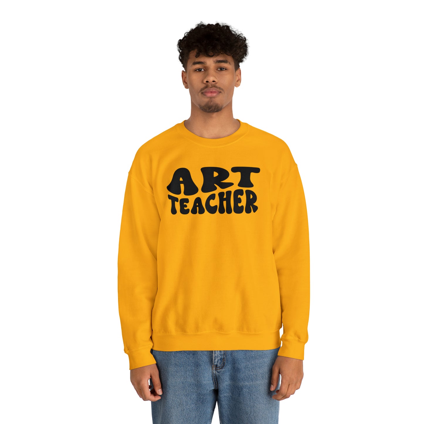 Art Teacher Heavyweight Crewneck Sweatshirt