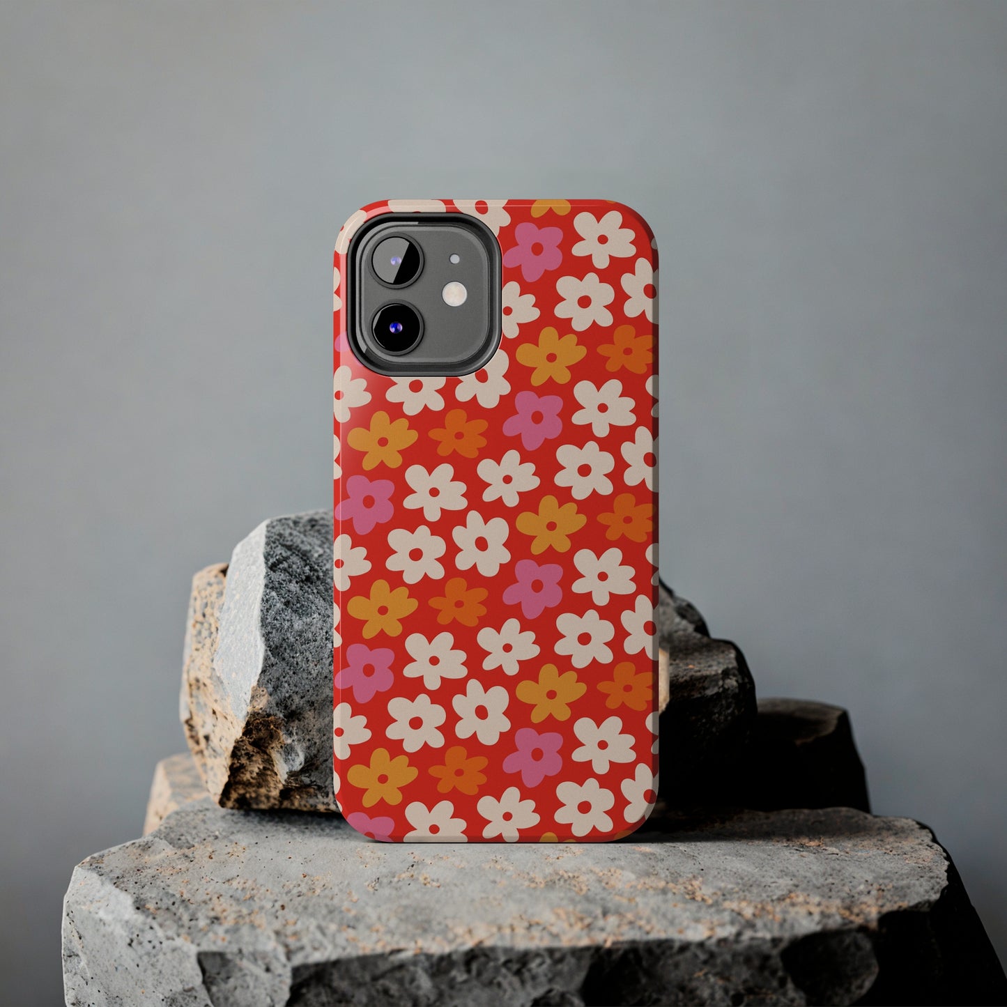 Flower Retro Tough Phone Cases