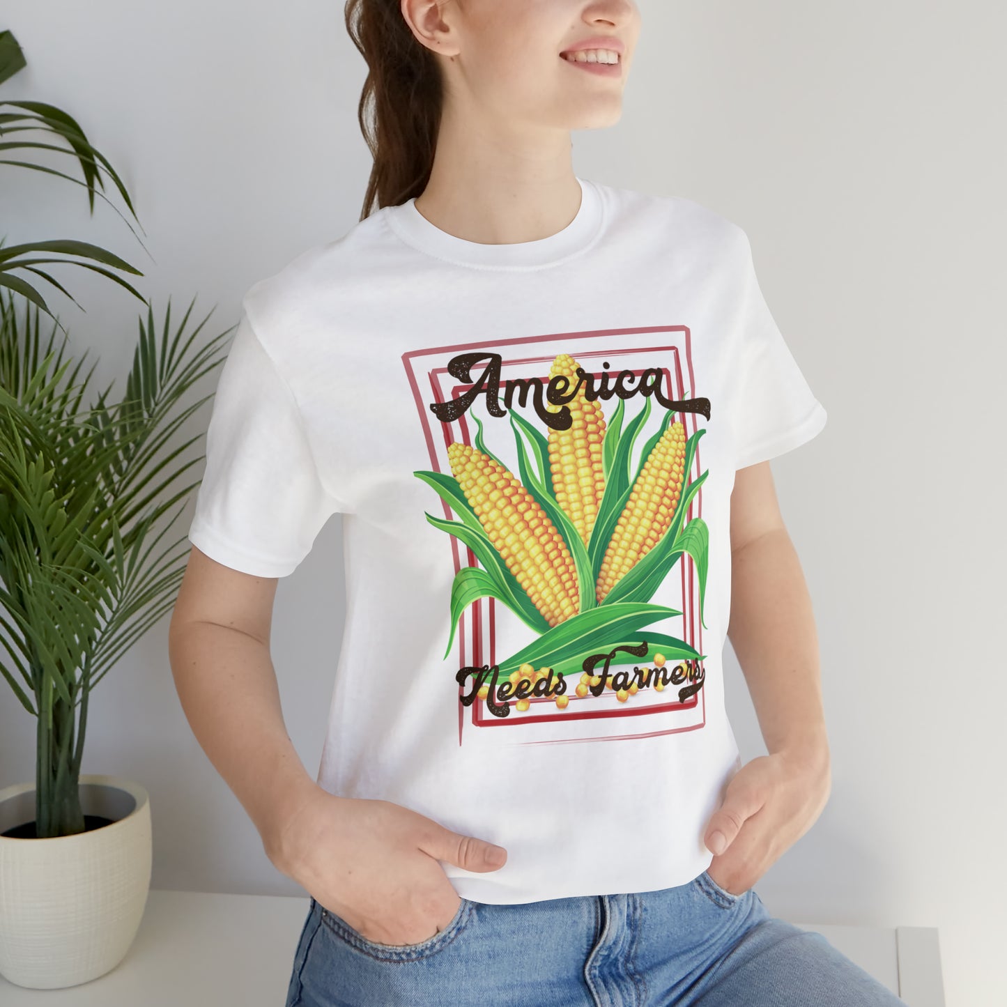 America Needs Farmers Unisex Jersey Short Sleeve Tee