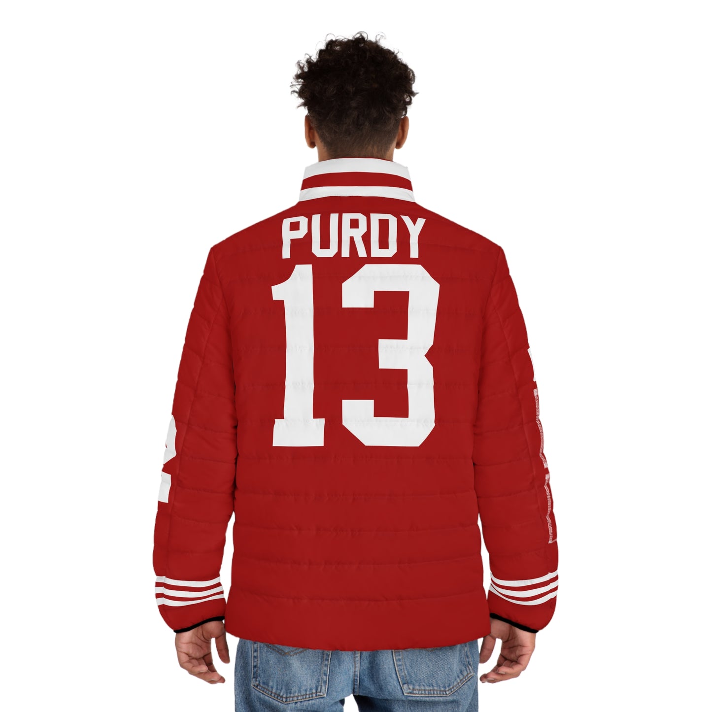 Purdy 13 custom Game Day Men's Puffer Coat/ Jacket
