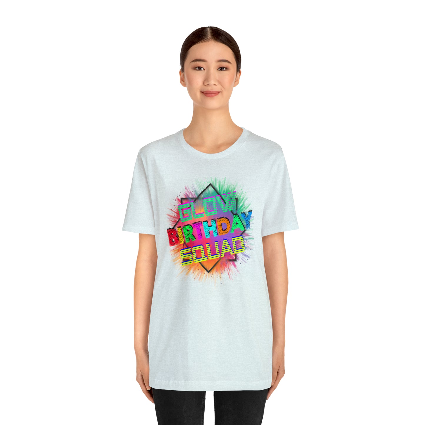 Glow Birthday Squad T-Shirt