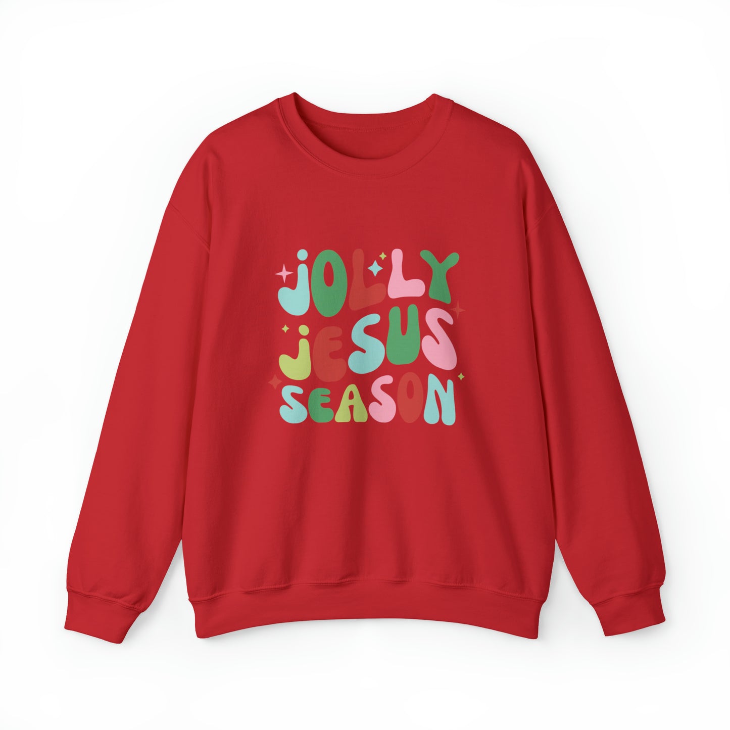 Jolly Jesus Season Unisex Heavy Blend™ Crewneck Sweatshirt