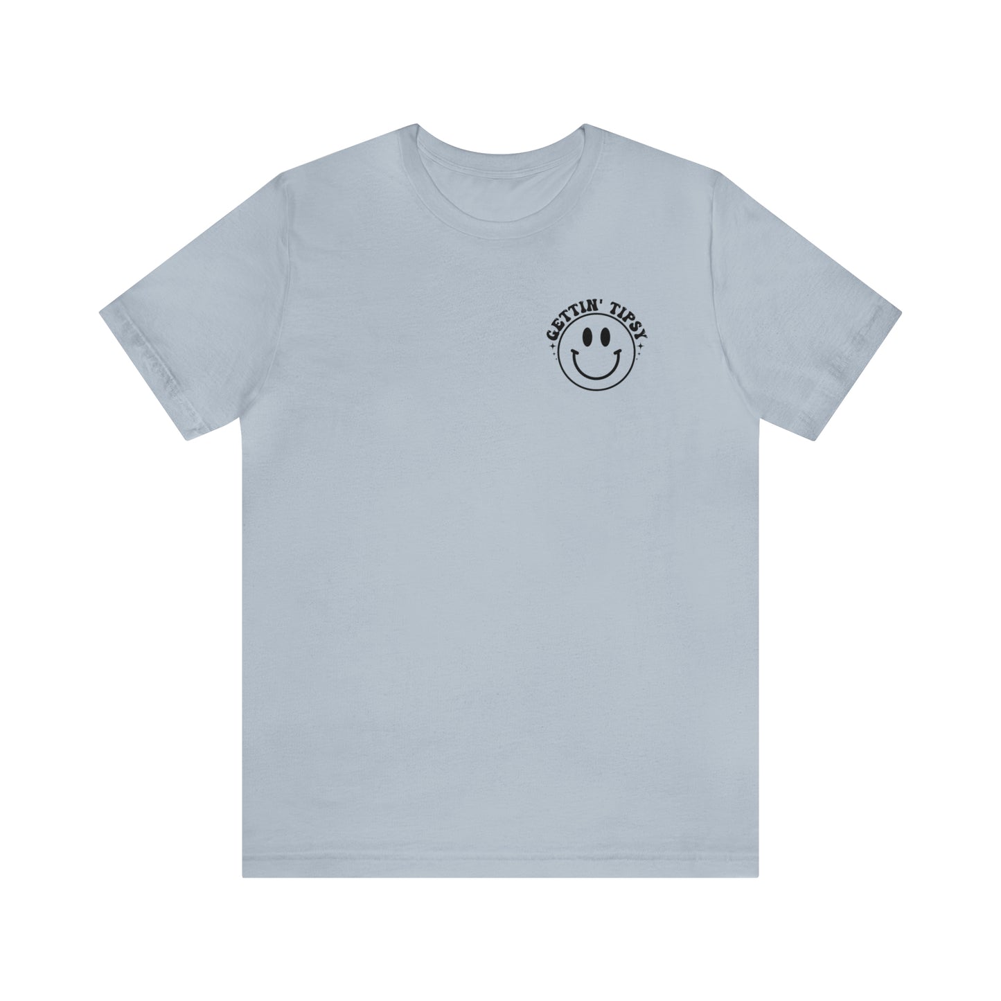 "Errbody in the Lake Gettin' Tipsy" (Front and Back Design) Unisex Jersey Short Sleeve Tee
