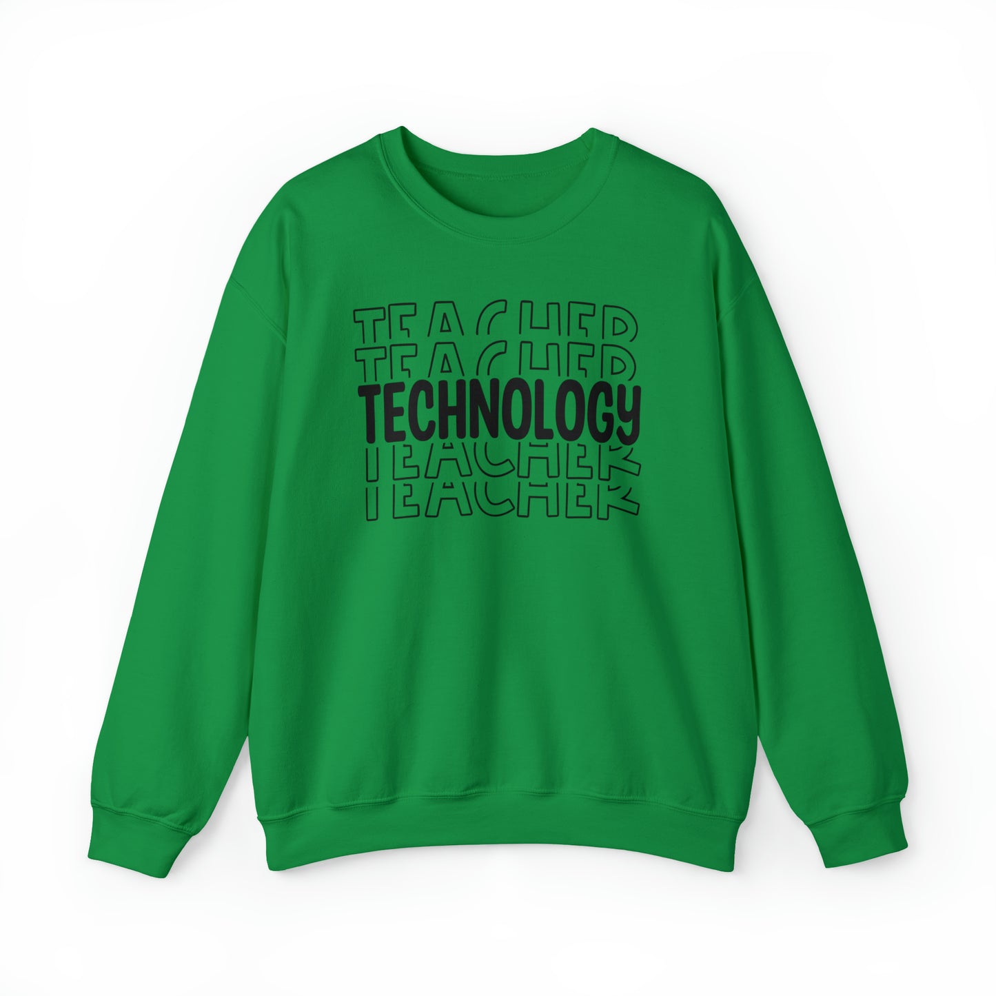 Technology Teacher Lined Heavyweight Crewneck Sweatshirt
