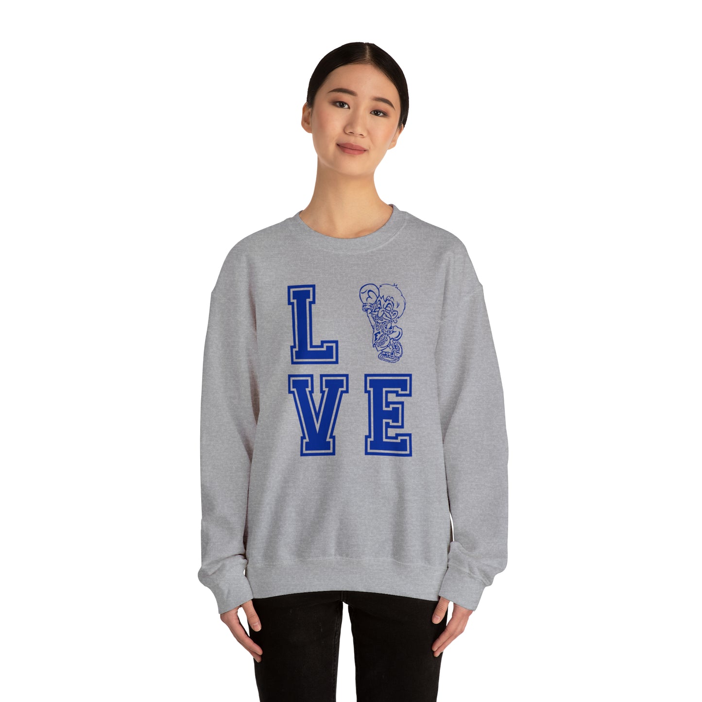 "Love Freeburg Midgets" Unisex Heavy Blend™ Crewneck Sweatshirt
