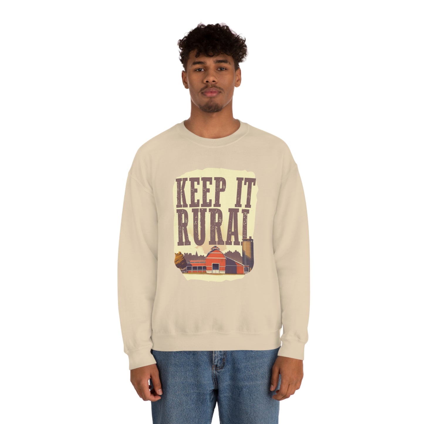 "Keep It Rural" - Unisex Heavy Blend™ Crewneck Sweatshirt
