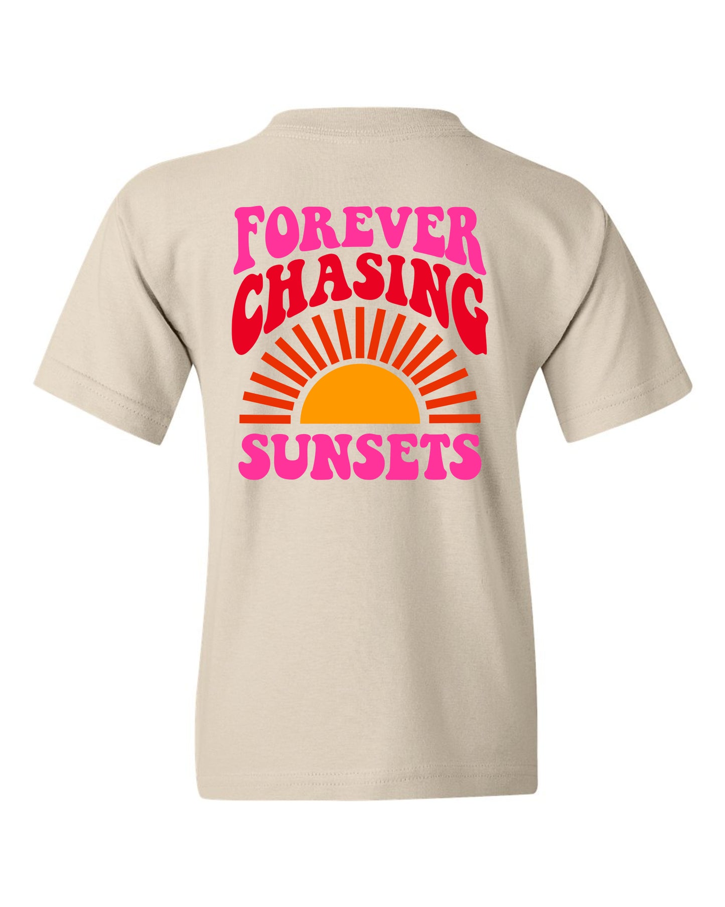 Forever Chasing Sunsets Youth Tee