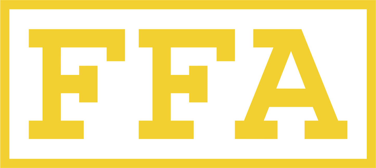 FFA Letters Decal