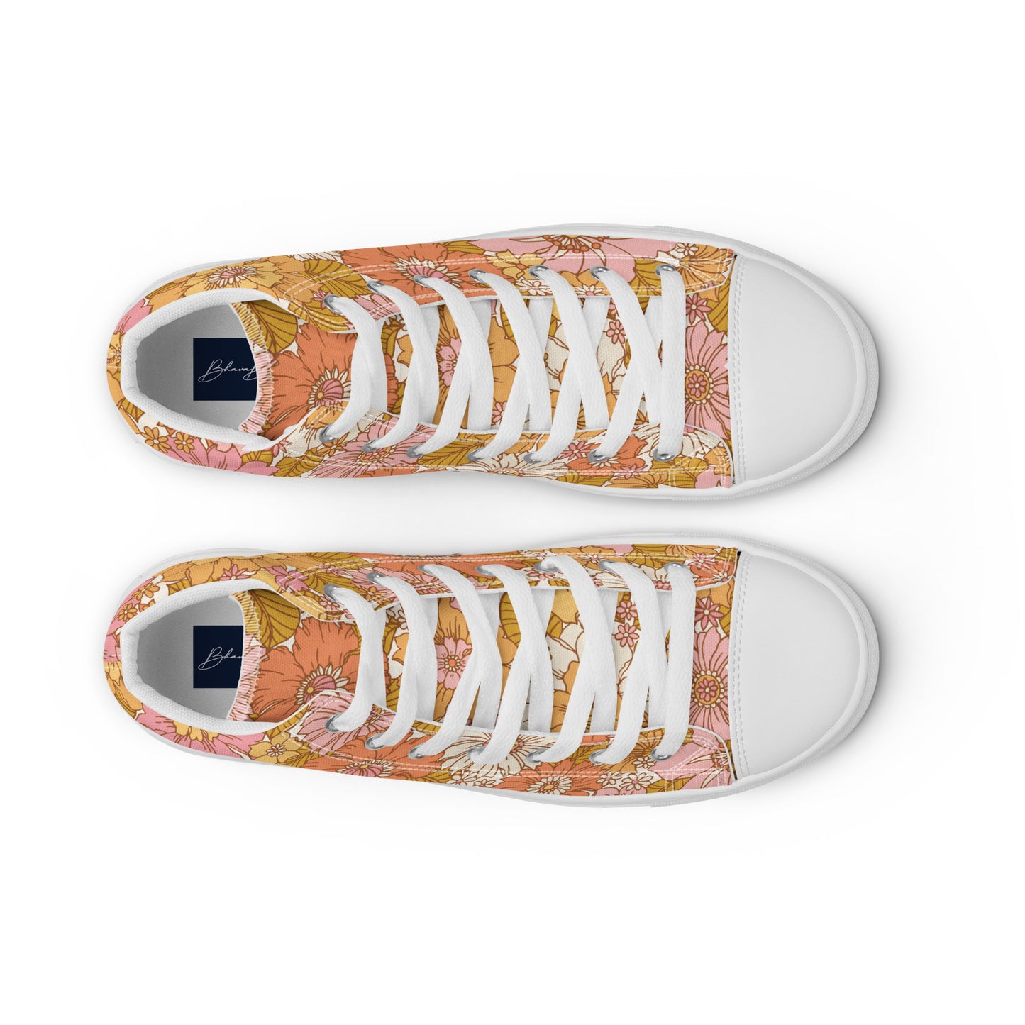 Men’s high top canvas shoes